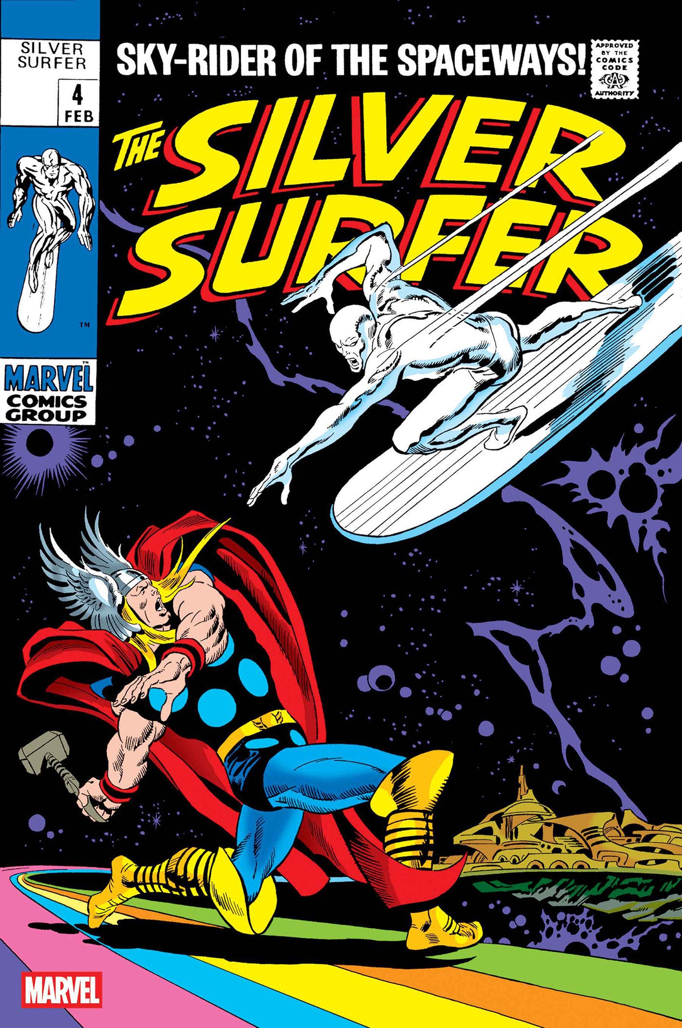 SILVER SURFER #4 FACSIMILE EDITION (Marvel 2026) 1st Print Comic