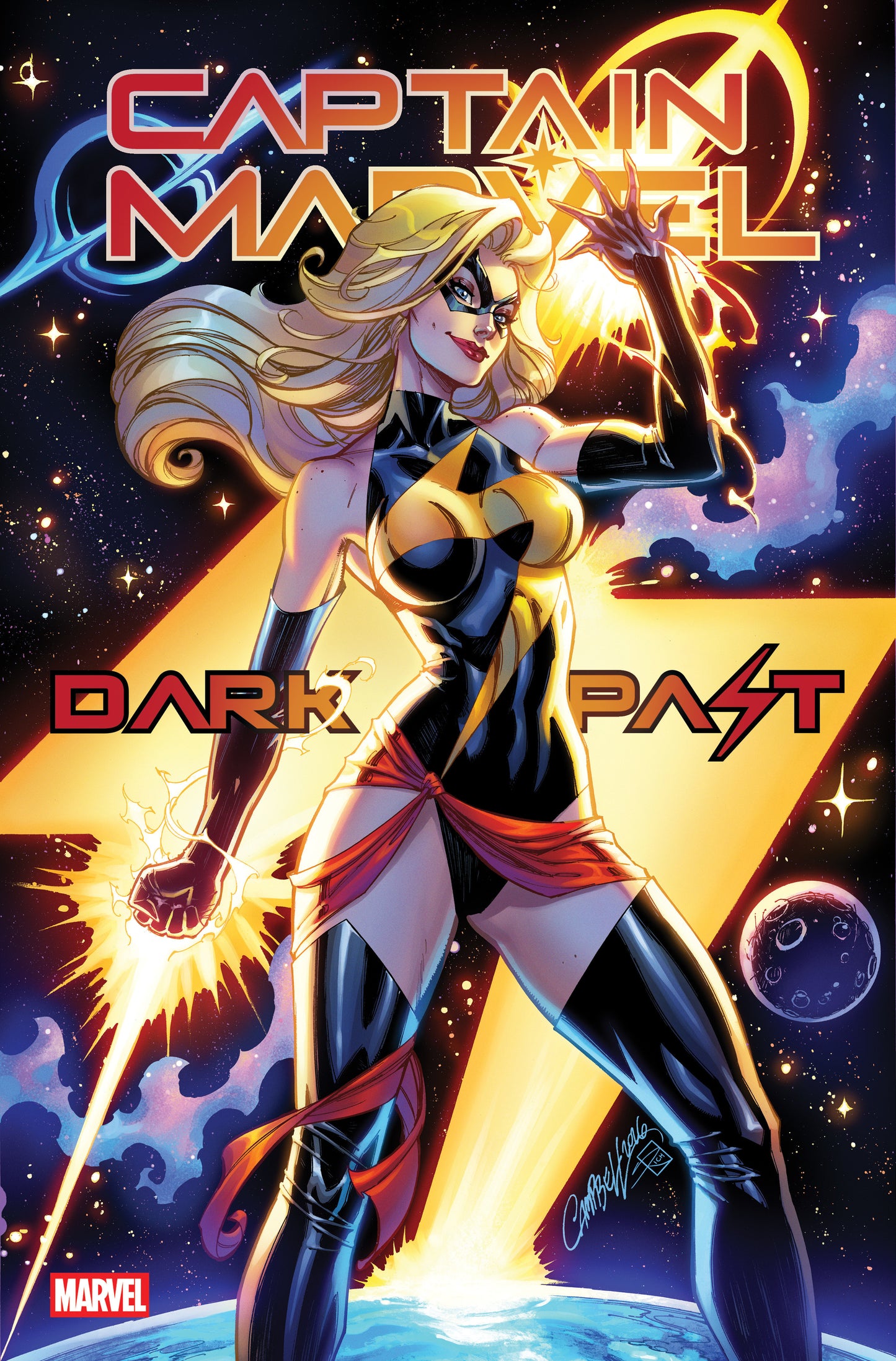 CAPTAIN MARVEL: DARK PAST #1 J. SCOTT CAMPBELL VARIANT (Marvel 2026) Comic