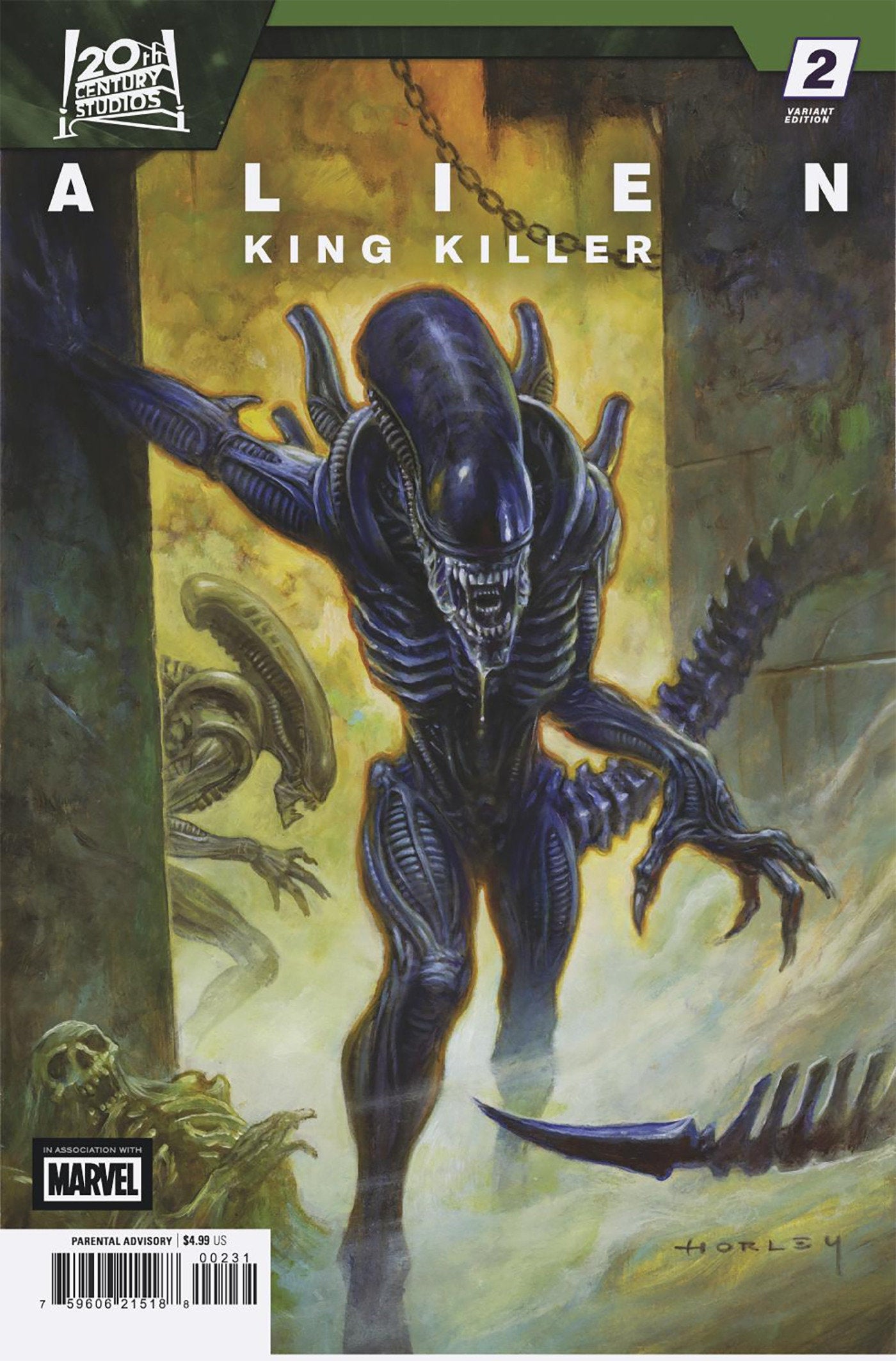 ALIEN: KING KILLER #2 ALEX HORLEY VARIANT (Marvel 2026) 1st Print Comic