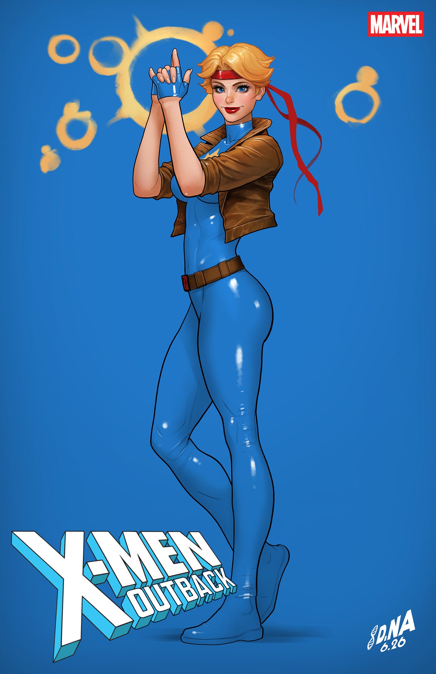 X-MEN: OUTBACK #2 DAVID NAKAYAMA COLOR BLOCK BLUE VARIANT (Marvel 2026) Comic