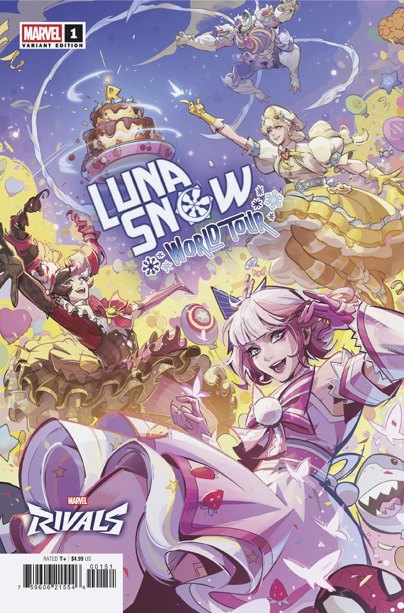 LUNA SNOW: WORLD TOUR #1 NETEASE GAMES MARVEL RIVALS VARIANT (Marvel 2026) Comic
