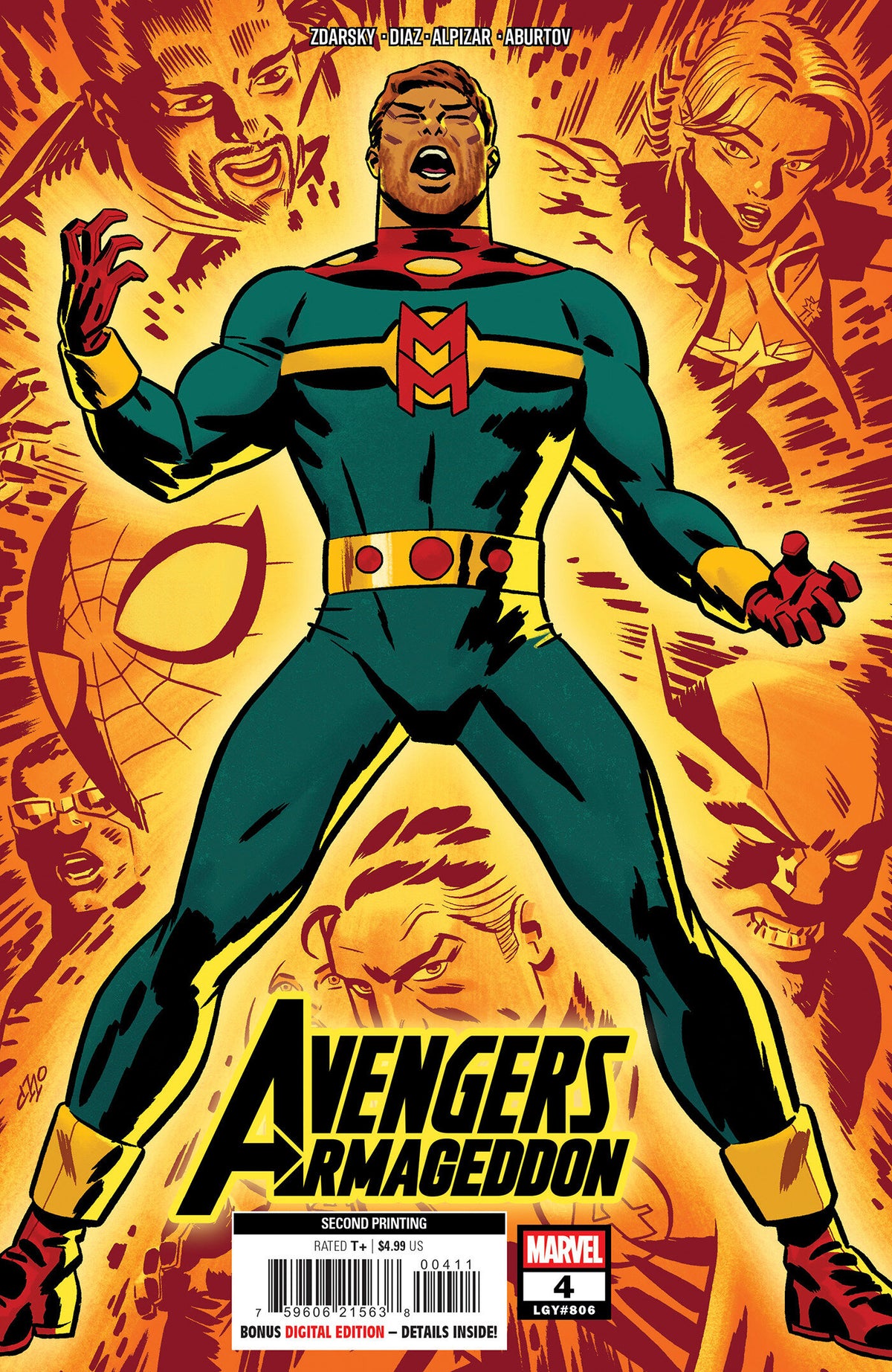 AVENGERS: ARMAGEDDON #4 MICHAEL CHOING VARIANT (Marvel 2026) 2nd Print Comic