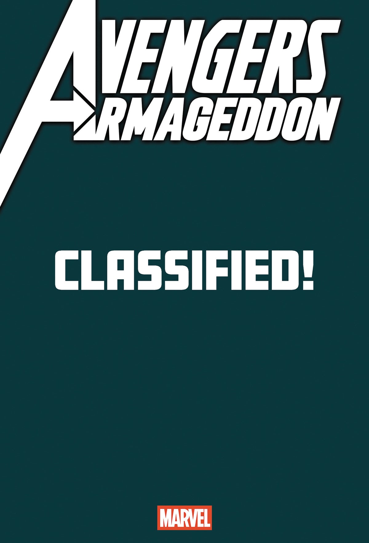 AVENGERS: ARMAGEDDON #4 MICHAEL CHO SPOILER VARIANT (Marvel 2026) Comic