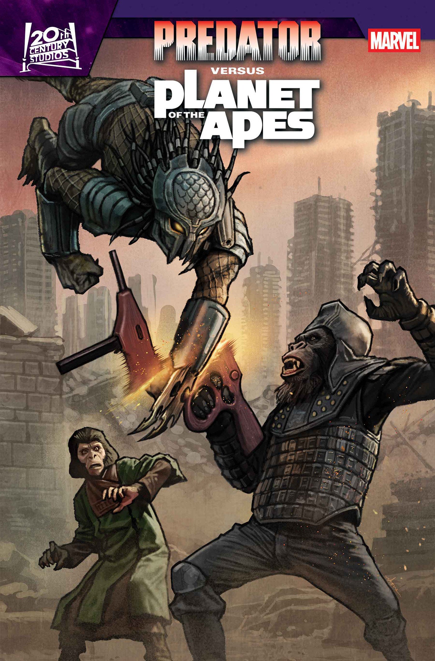 PREDATOR VS. THE PLANET OF THE APES #2 (Marvel 2026) 1st Print Comic
