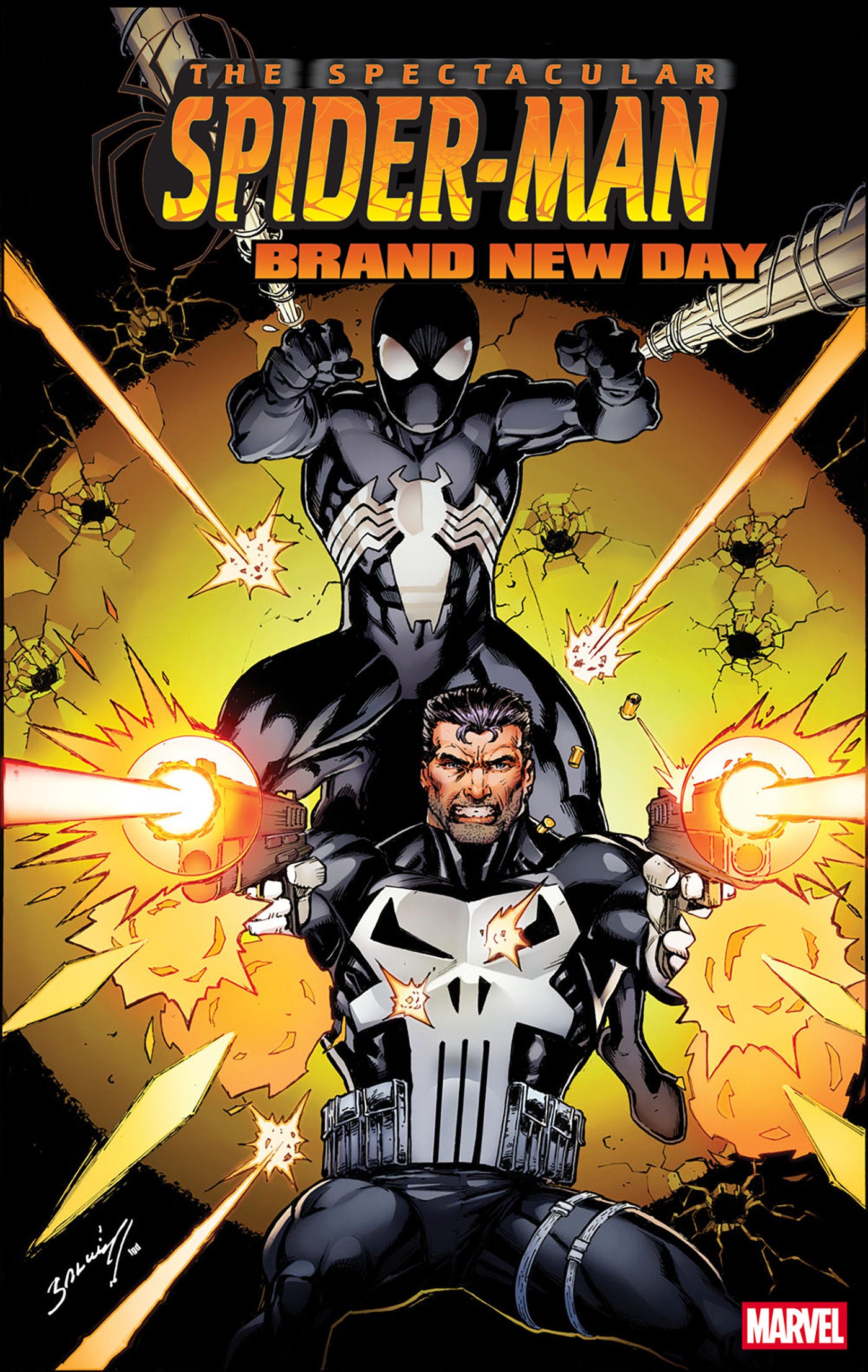 SPECTACULAR SPIDER-MAN: BRAND NEW DAY #4 MARK BAGLEY VARIANT (Marvel 2026) Comic