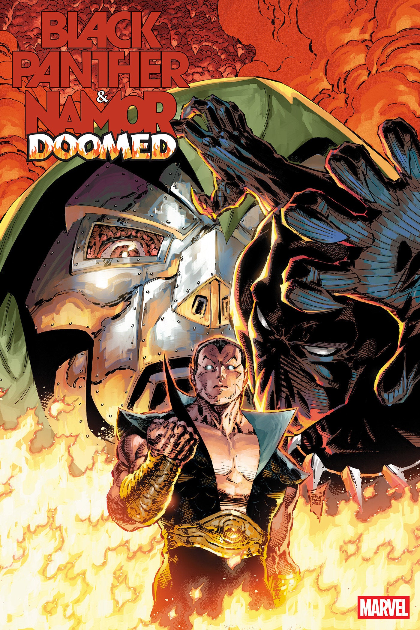 BLACK PANTHER/NAMOR: DOOMED #1 PHILIP TAN VARIANT (Marvel 2026) 1st Print Comic