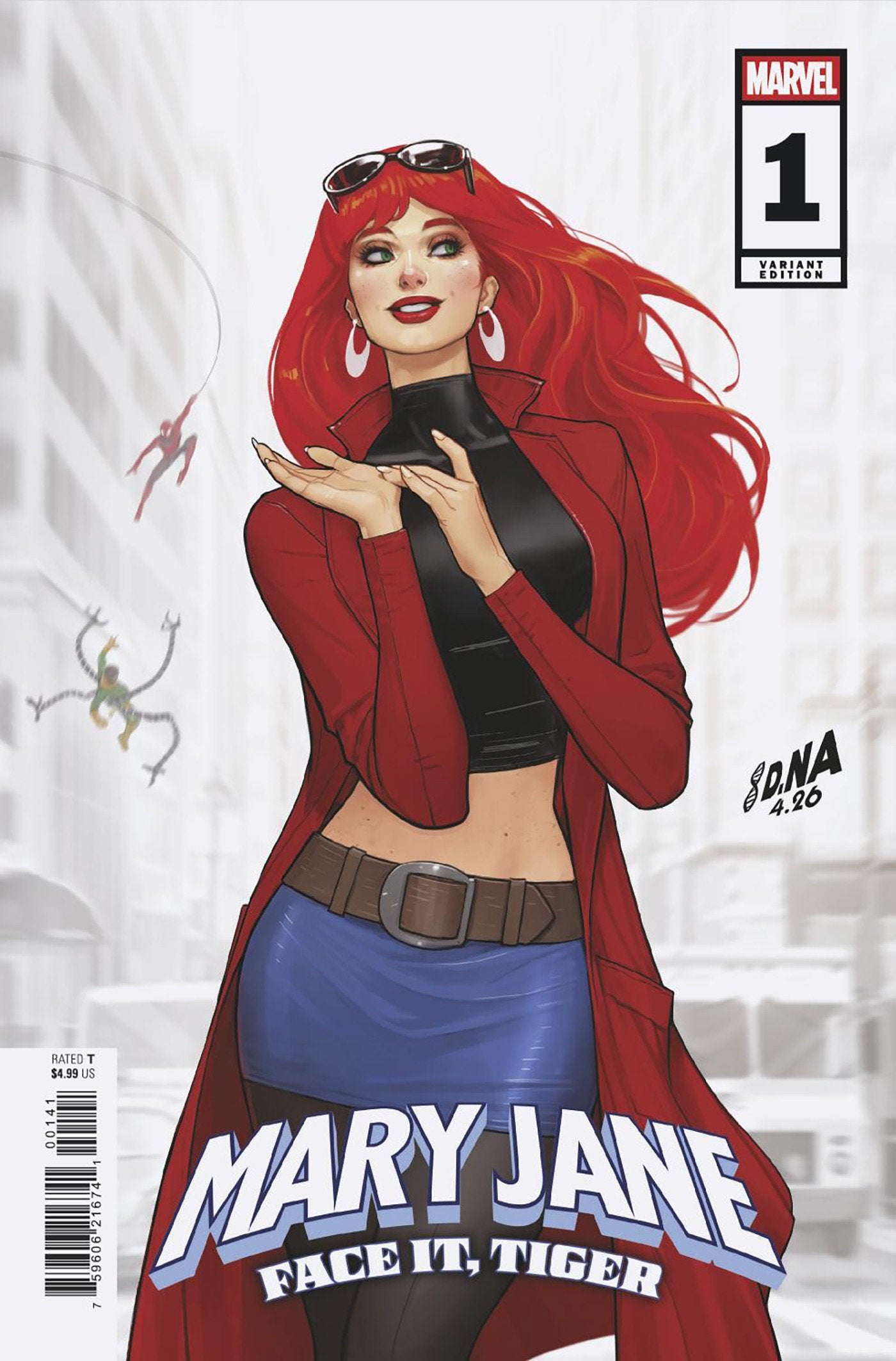 MARY JANE: FACE IT, TIGER #1 DAVID NAKAYAMA VARIANT (Marvel 2026) Comic