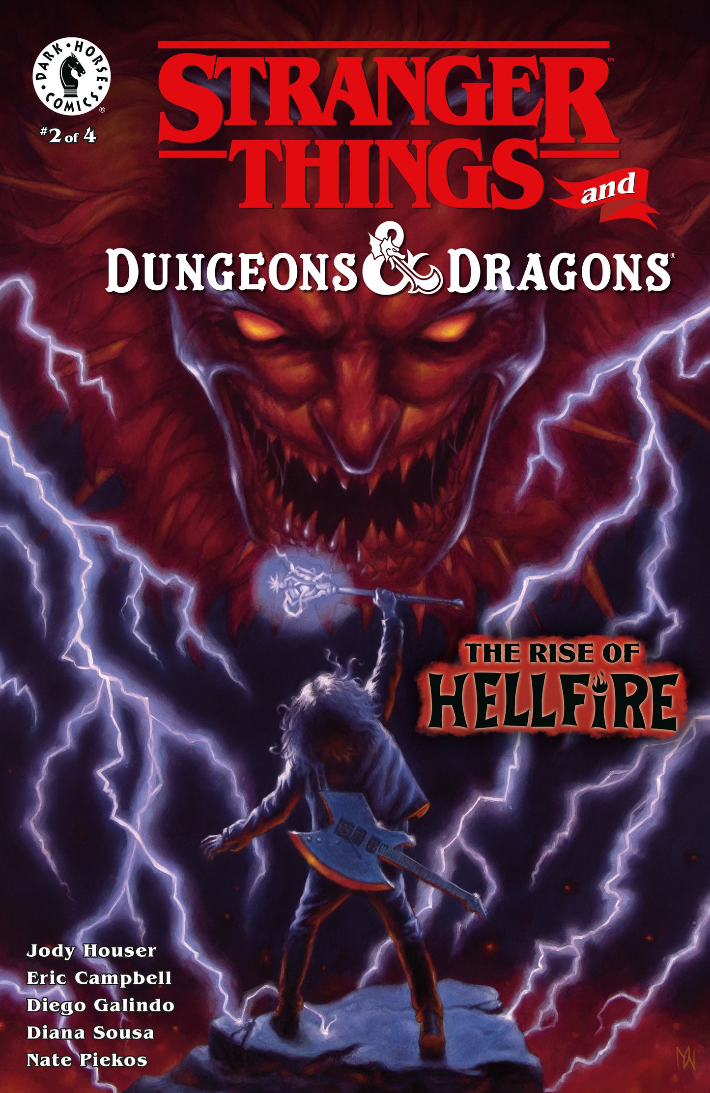 STRANGER THINGS AND DUNGEONS & DRAGONS: THE RISE OF HELLFIRE #2 (COVER A) (MYLES WOHL)