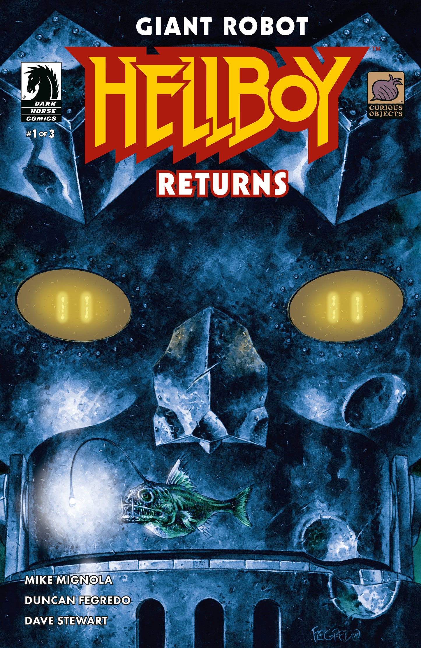 GIANT ROBOT HELLBOY RETURNS #1 (COVER A) (DUNCAN FEGREDO) (2026) Comic