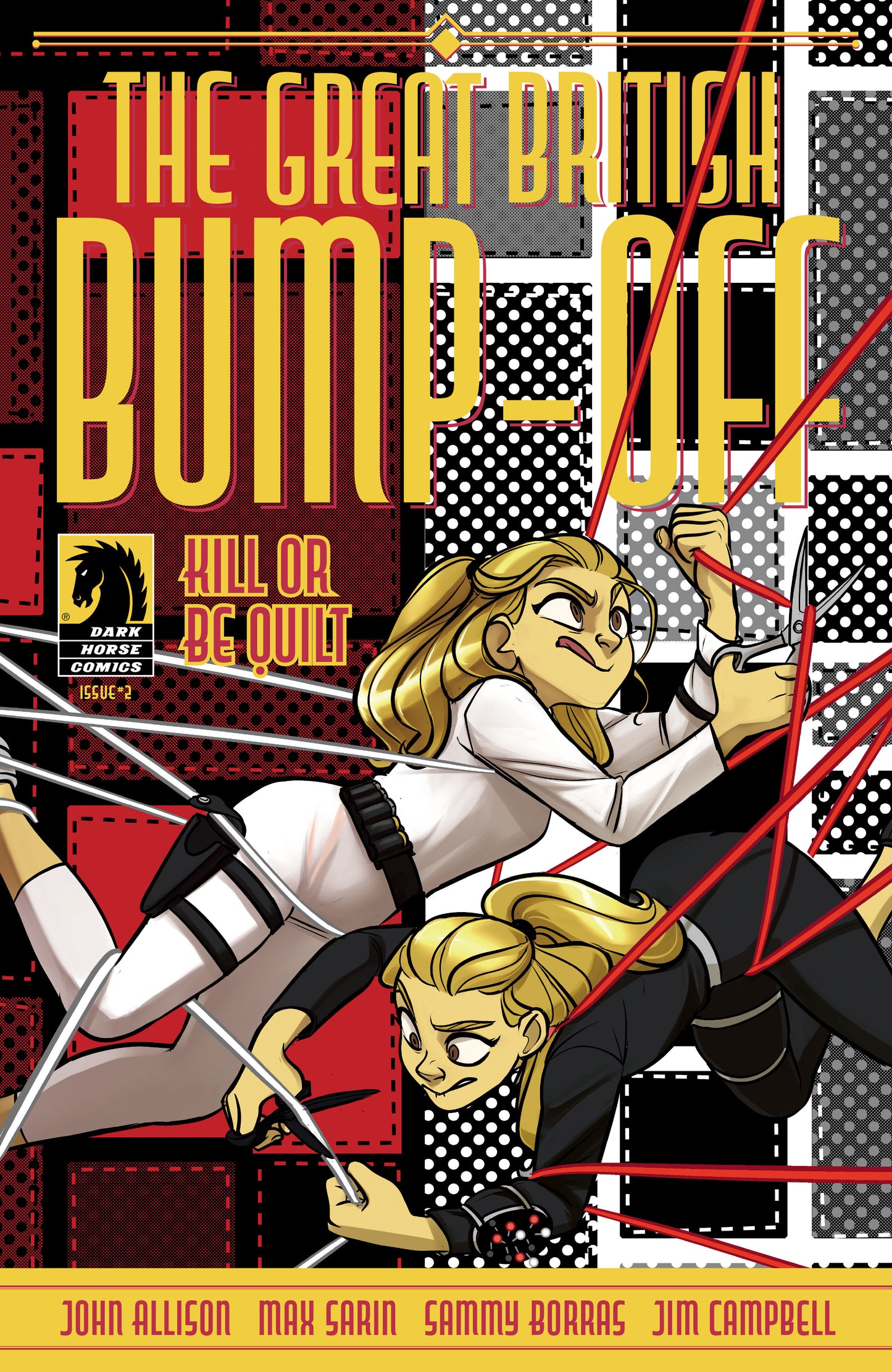 THE GREAT BRITISH BUMP-OFF: KILL OR BE QUILT #2 (COVER A) (MAX SARIN)
