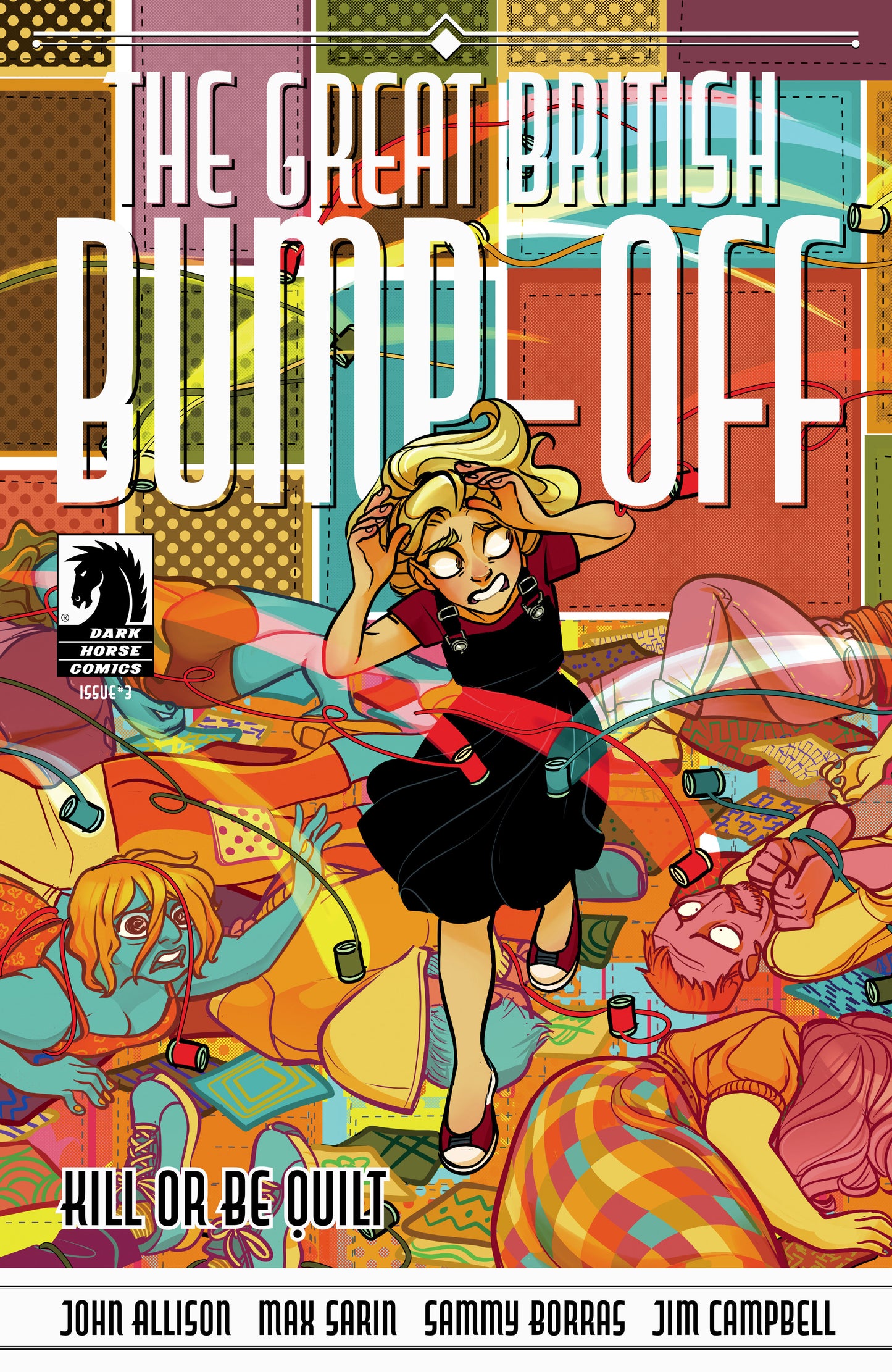 THE GREAT BRITISH BUMP-OFF: KILL OR BE QUILT #3 (COVER A) (MAX SARIN)