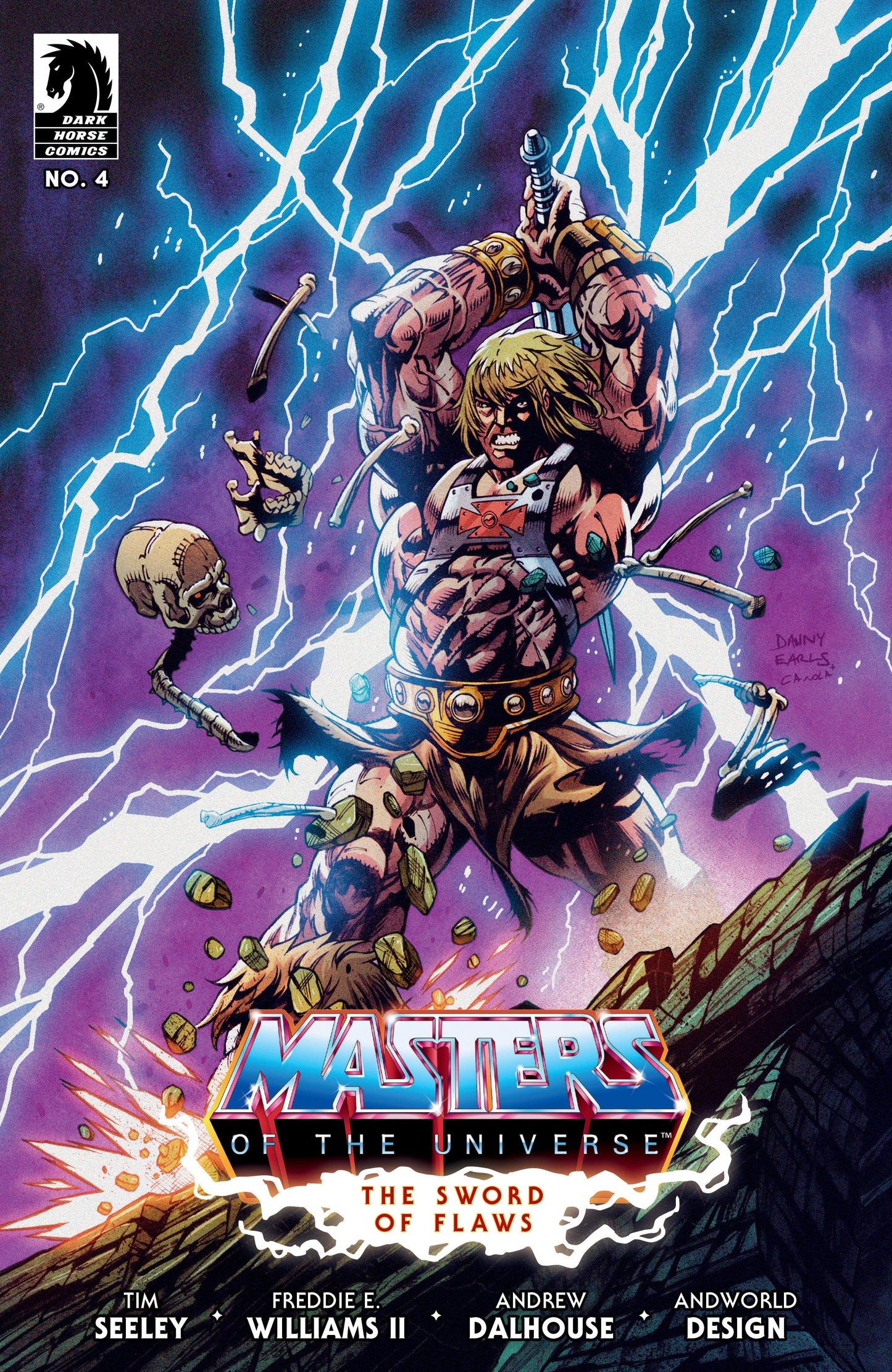 HE MAN AND THE MASTERS OF THE UNIVERSE #4: THE SWORD OF FLAWS PART 4 (COVER B)