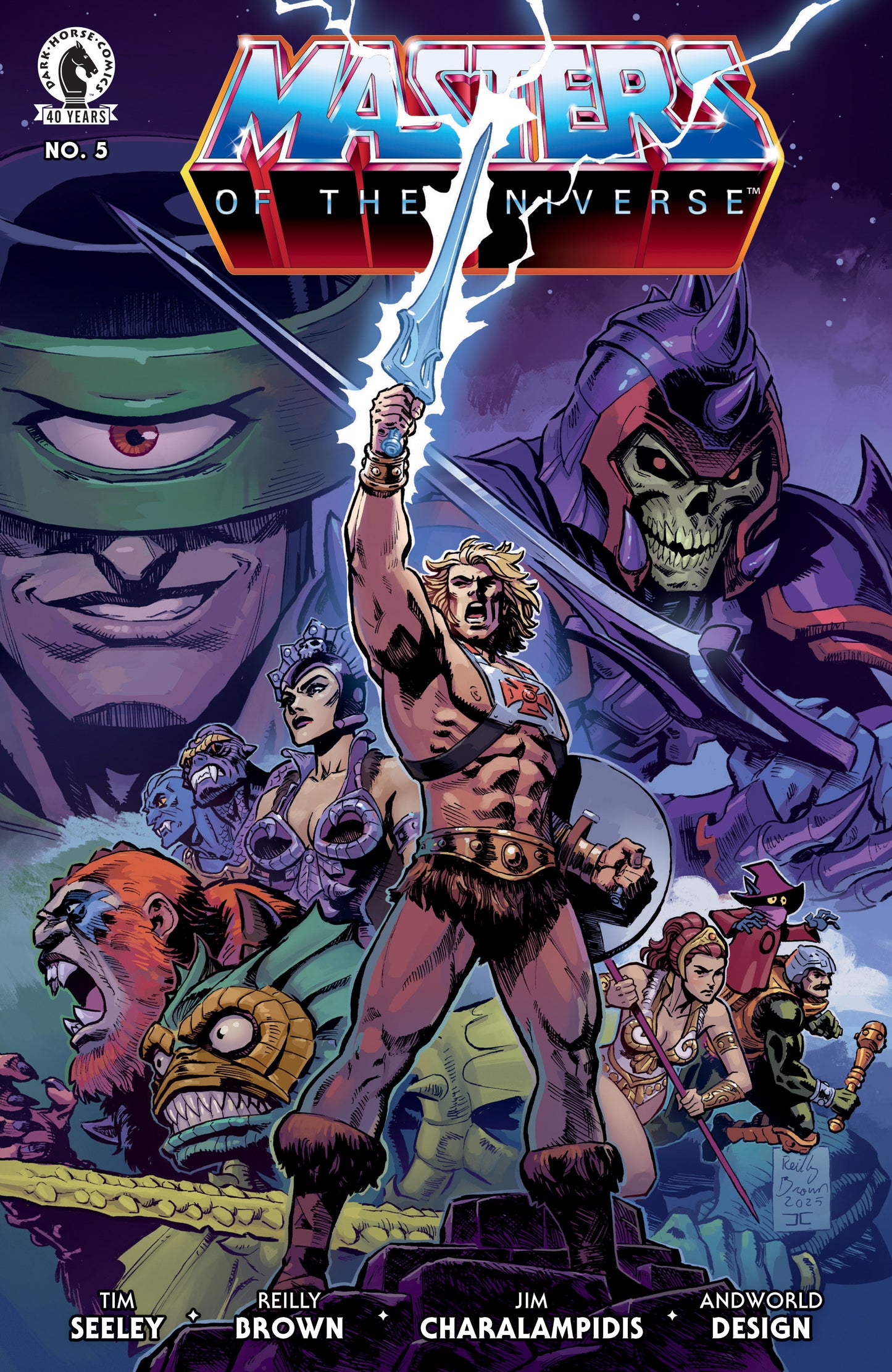 HE MAN AND THE MASTERS OF THE UNIVERSE #5 (COVER A) (REILLY BROWN) (2026) Comic