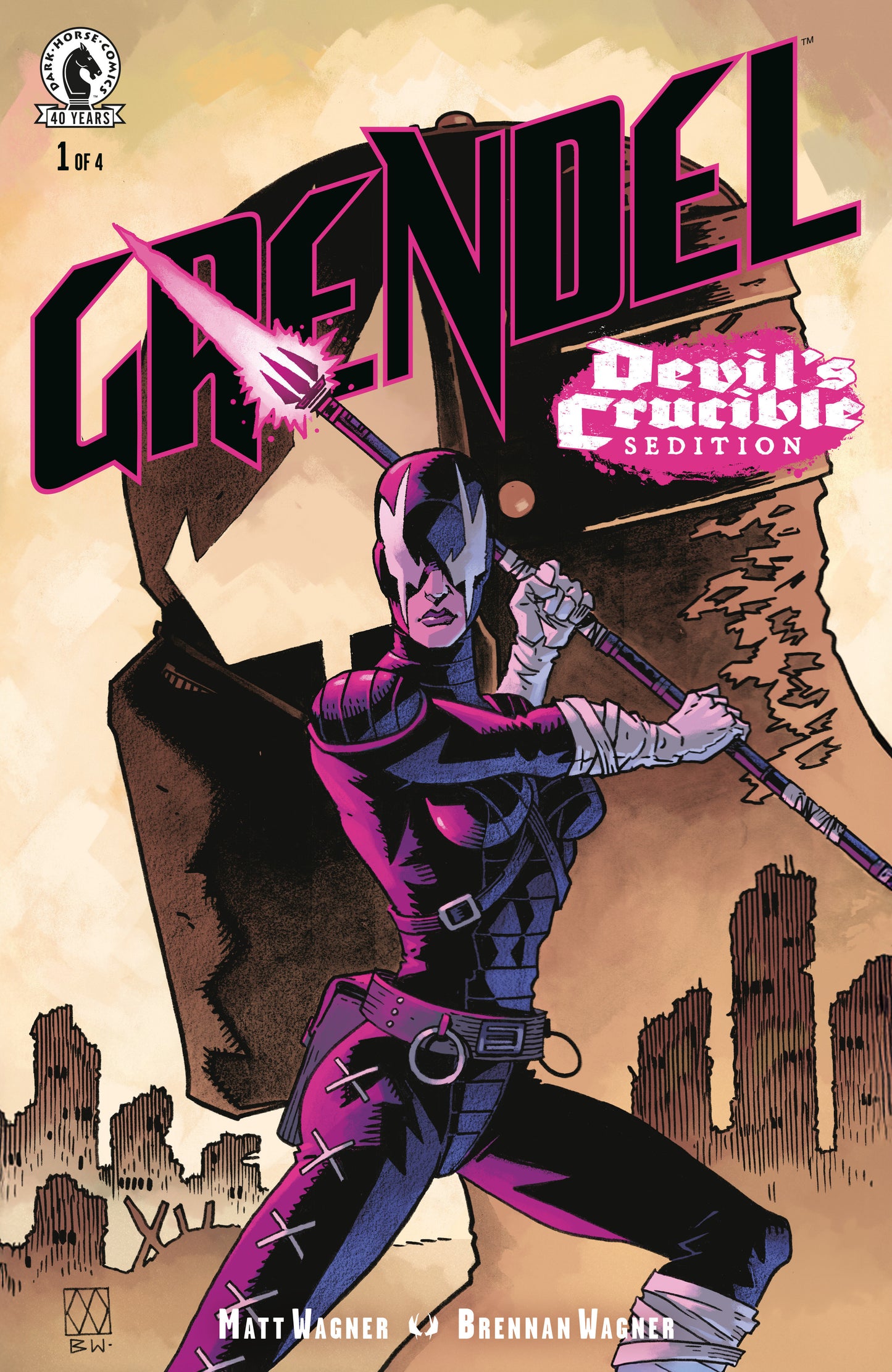 GRENDEL: DEVIL'S CRUCIBLE SEDITION #1 (COVER A) (MATT WAGNER) (2026) Comic