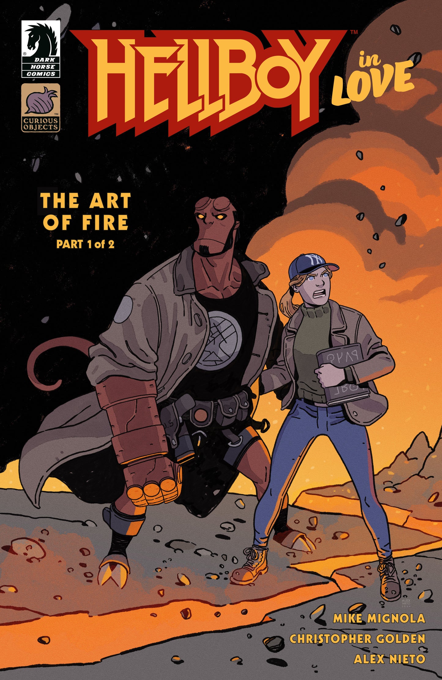 HELLBOY IN LOVE: THE ART OF FIRE #1 (COVER A) (ALEX NIETO)