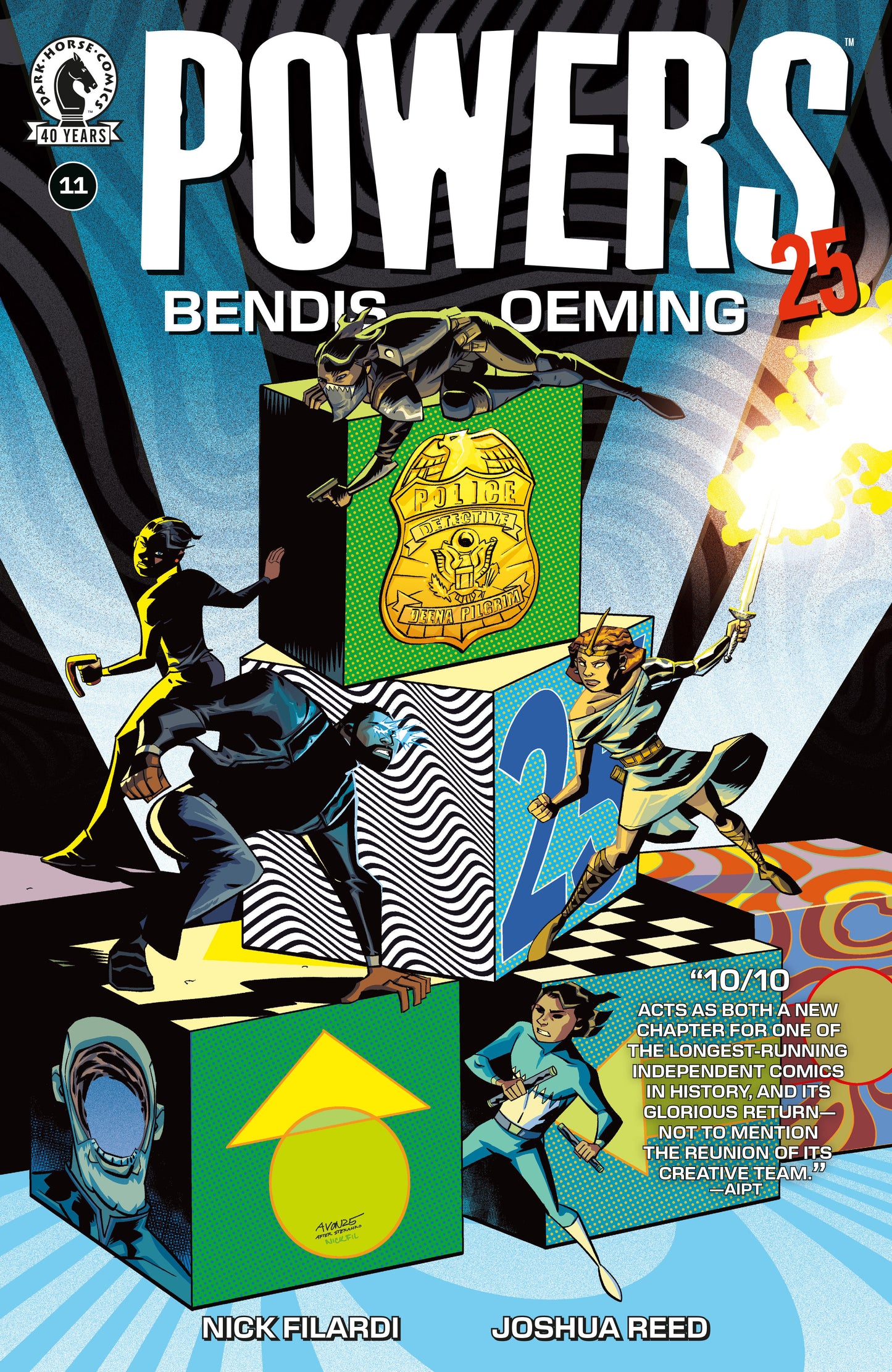 POWERS 25 #11 (COVER A) (MICHAEL AVON OEMING) (Dark Horse 2026) 1st Print Comic