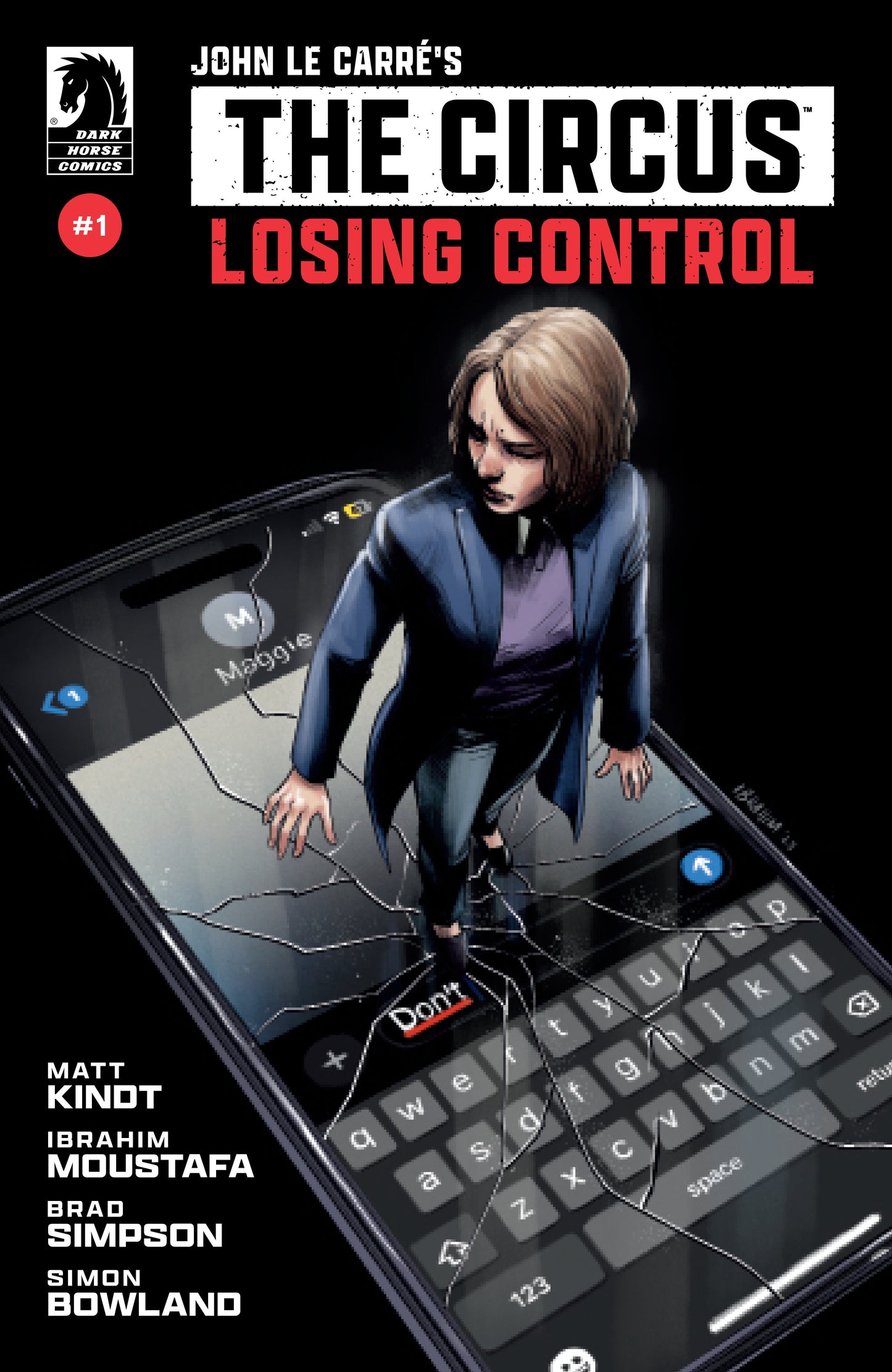 JOHN LE CARRé'S : THE CIRCUS LOSING CONTROL #1 (COVER A) (IBRAHIM MOUSTAFA)