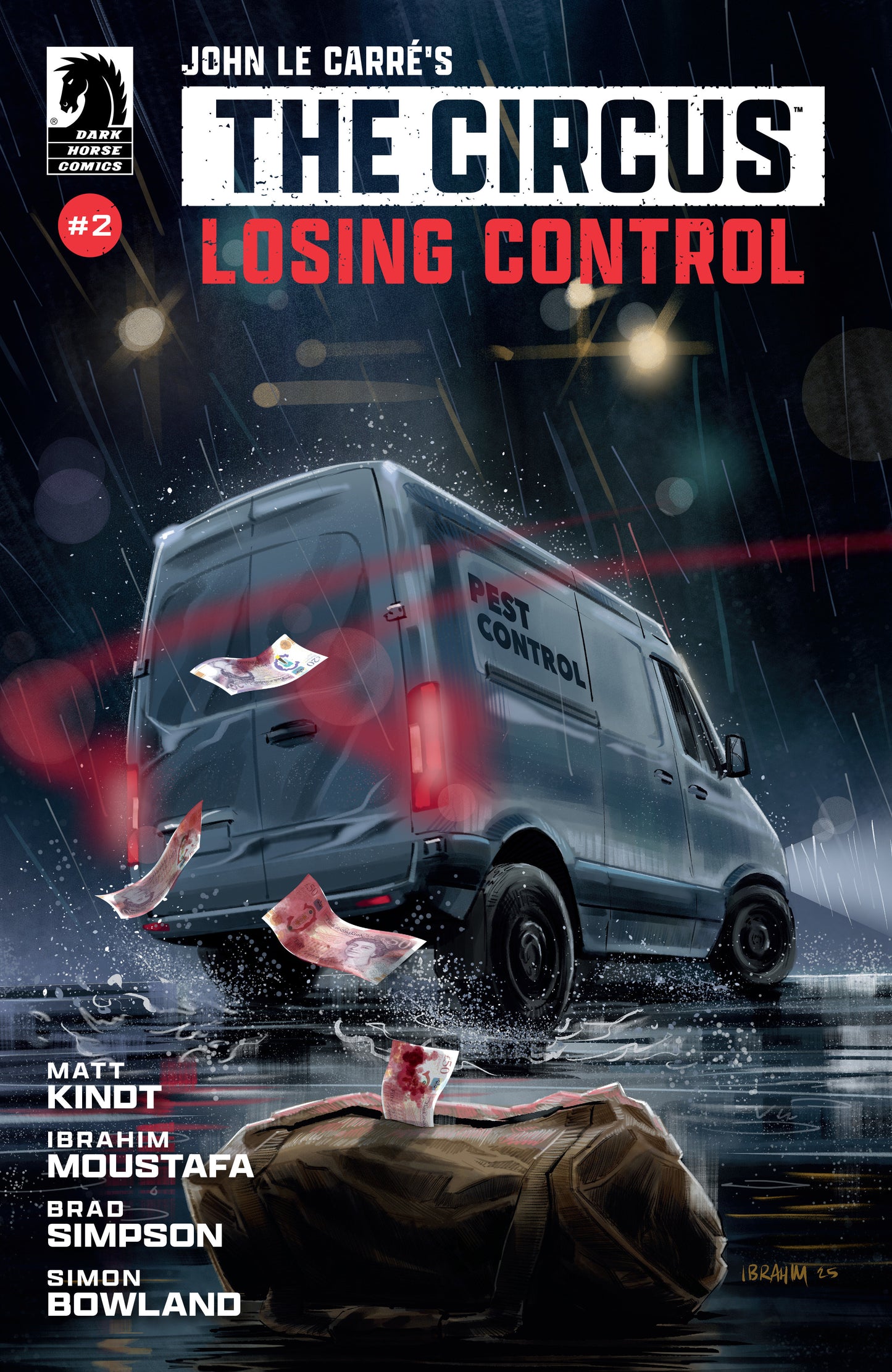 JOHN LE CARRé'S : THE CIRCUS LOSING CONTROL #2 (COVER A) (IBRAHIM MOUSTAFA)