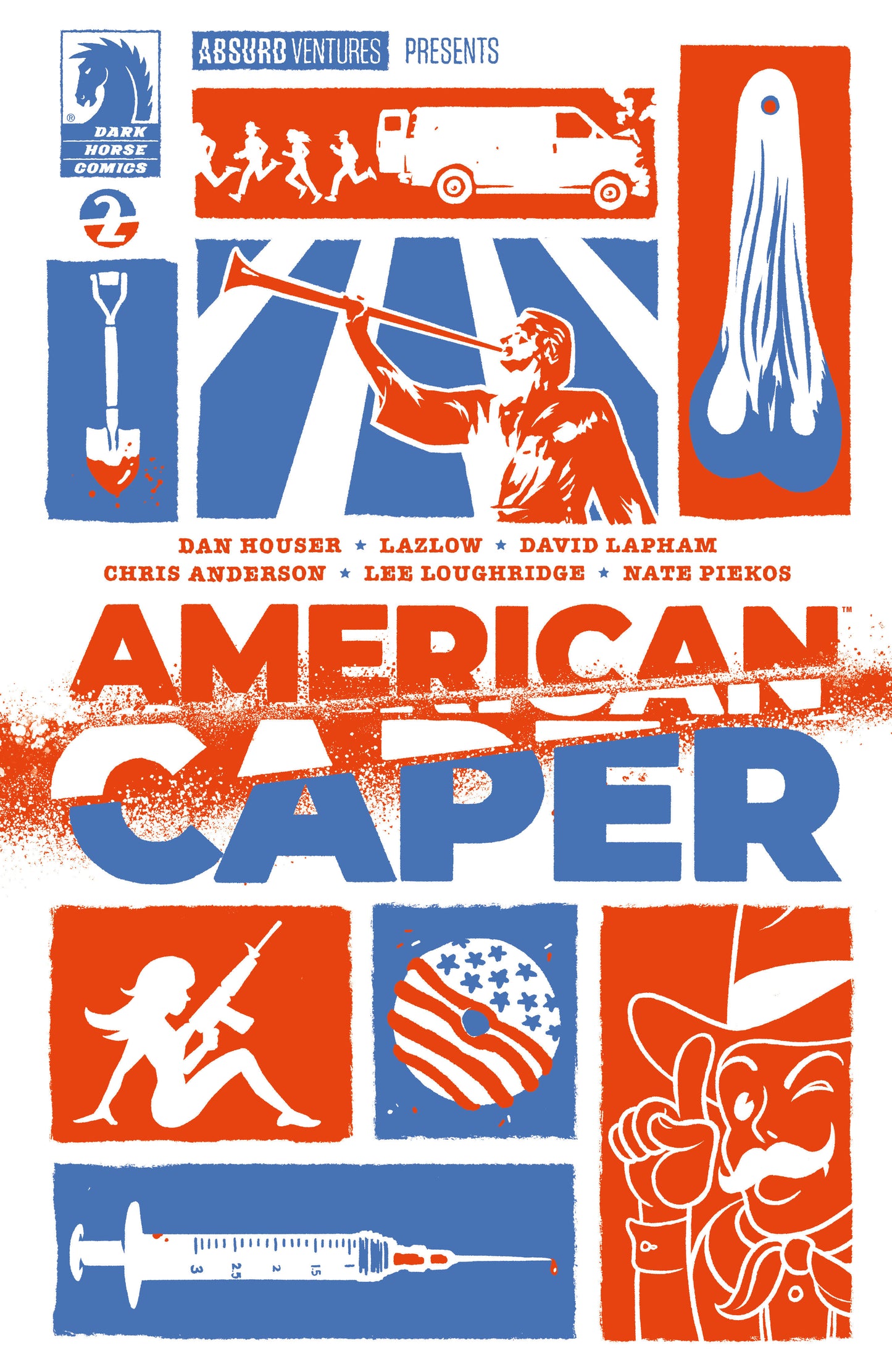 AMERICAN CAPER #2 (COVER A) (TYLER BOSS) (Dark Horse 2025) 1st Print Comic