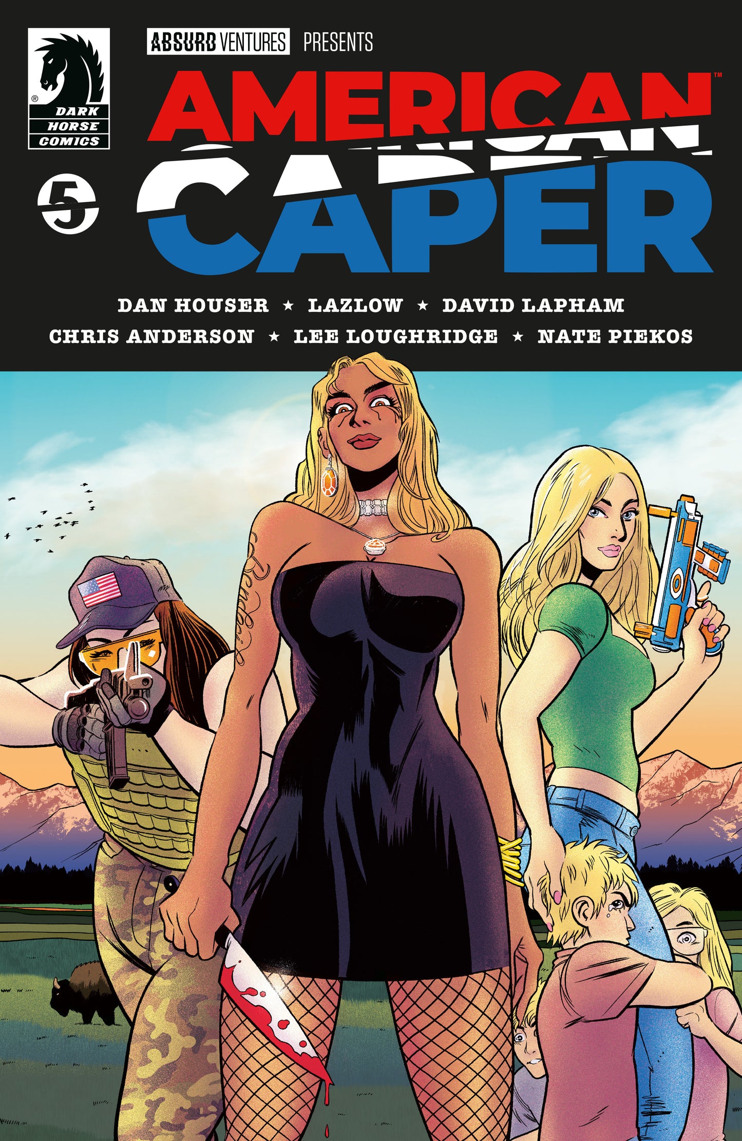 AMERICAN CAPER #5 (COVER A) (TYLER BOSS) (Dark Horse 2026) 1st Print Comic