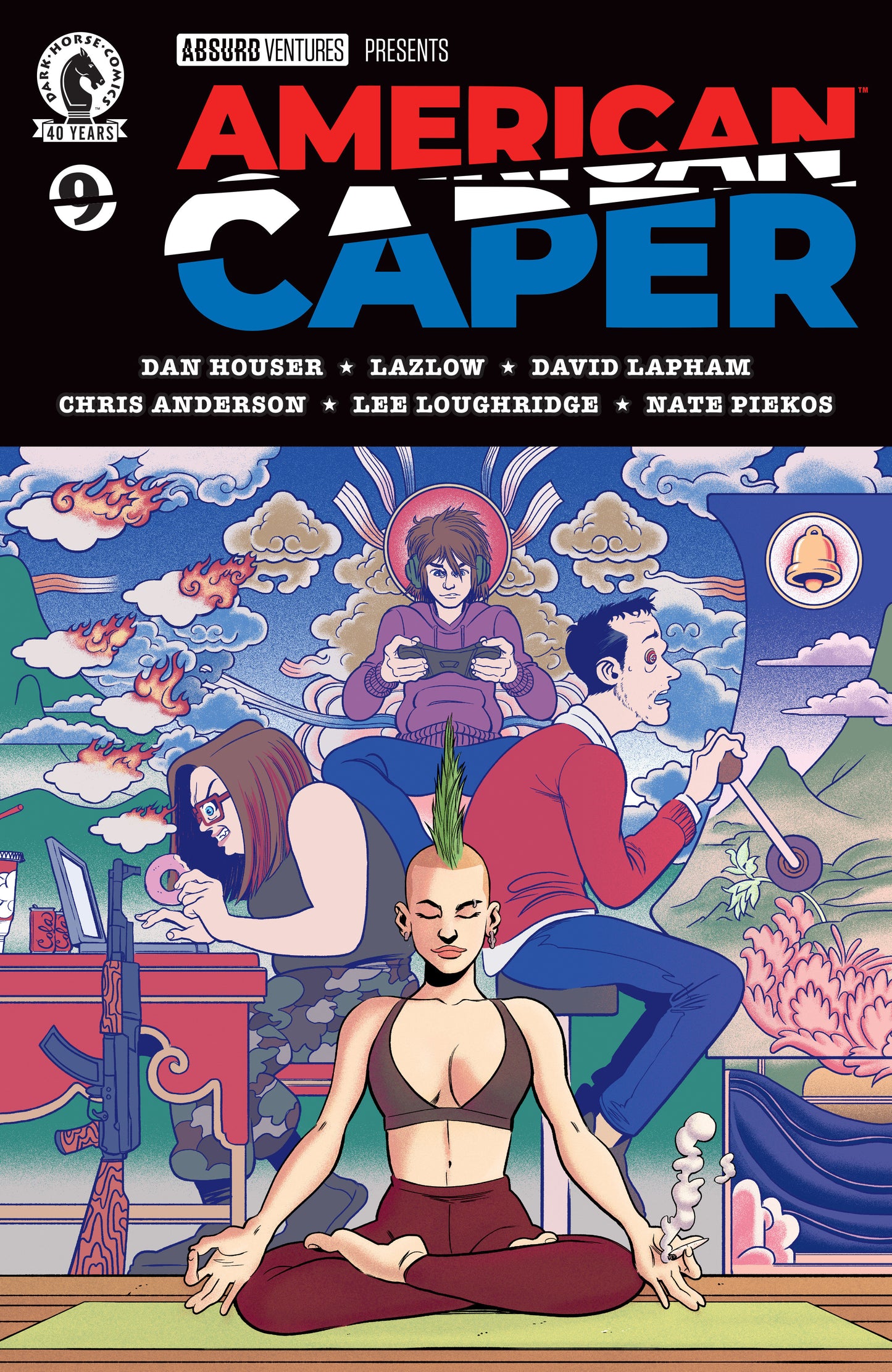 AMERICAN CAPER #9 (COVER A) (TYLER BOSS) (Dark Horse 2026) 1st Print Comic