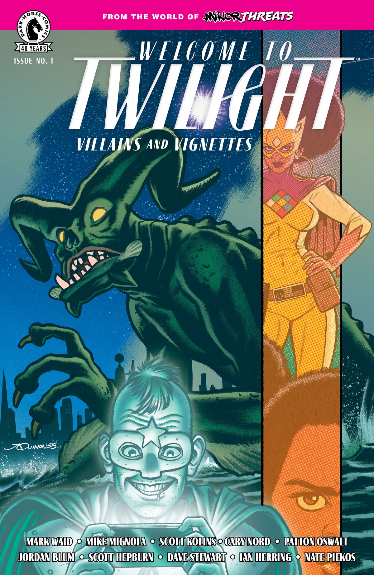 MINOR THREATS: WELCOME TO TWILIGHT: VILLAINS AND VIGNETTES #1 (COVER B)