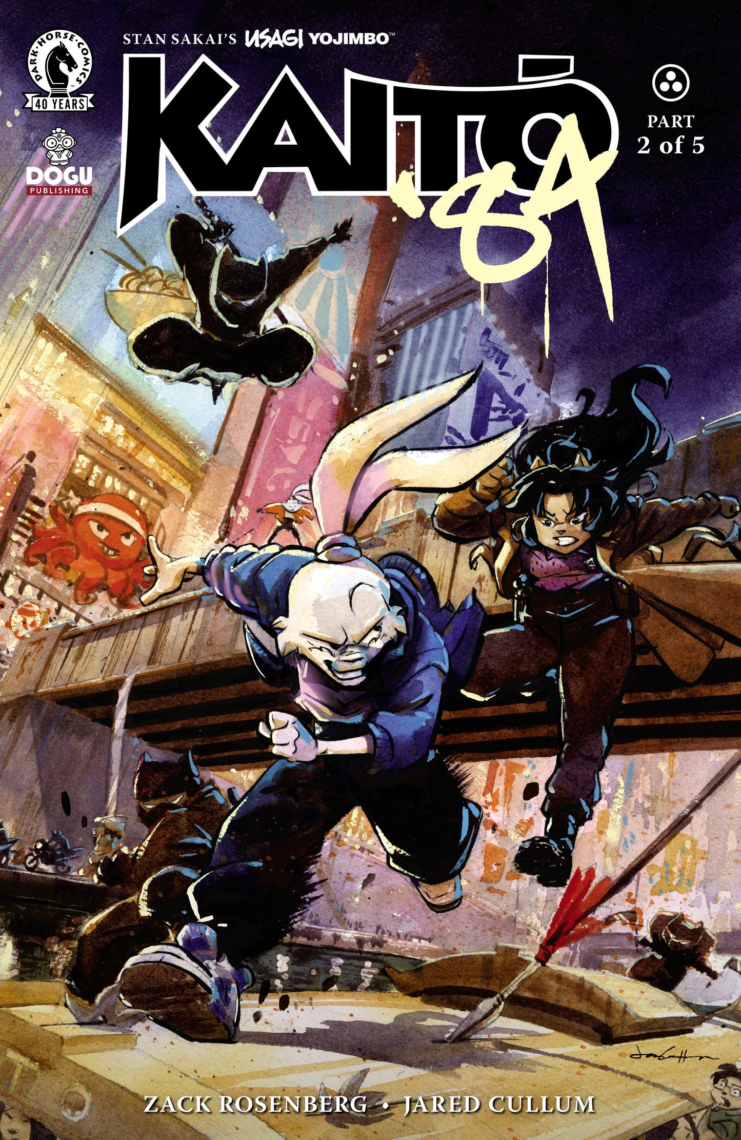 USAGI YOJIMBO: KAITO '84 #2 (COVER A) (JARED CULLUM) (Dark Horse 2026) Comic