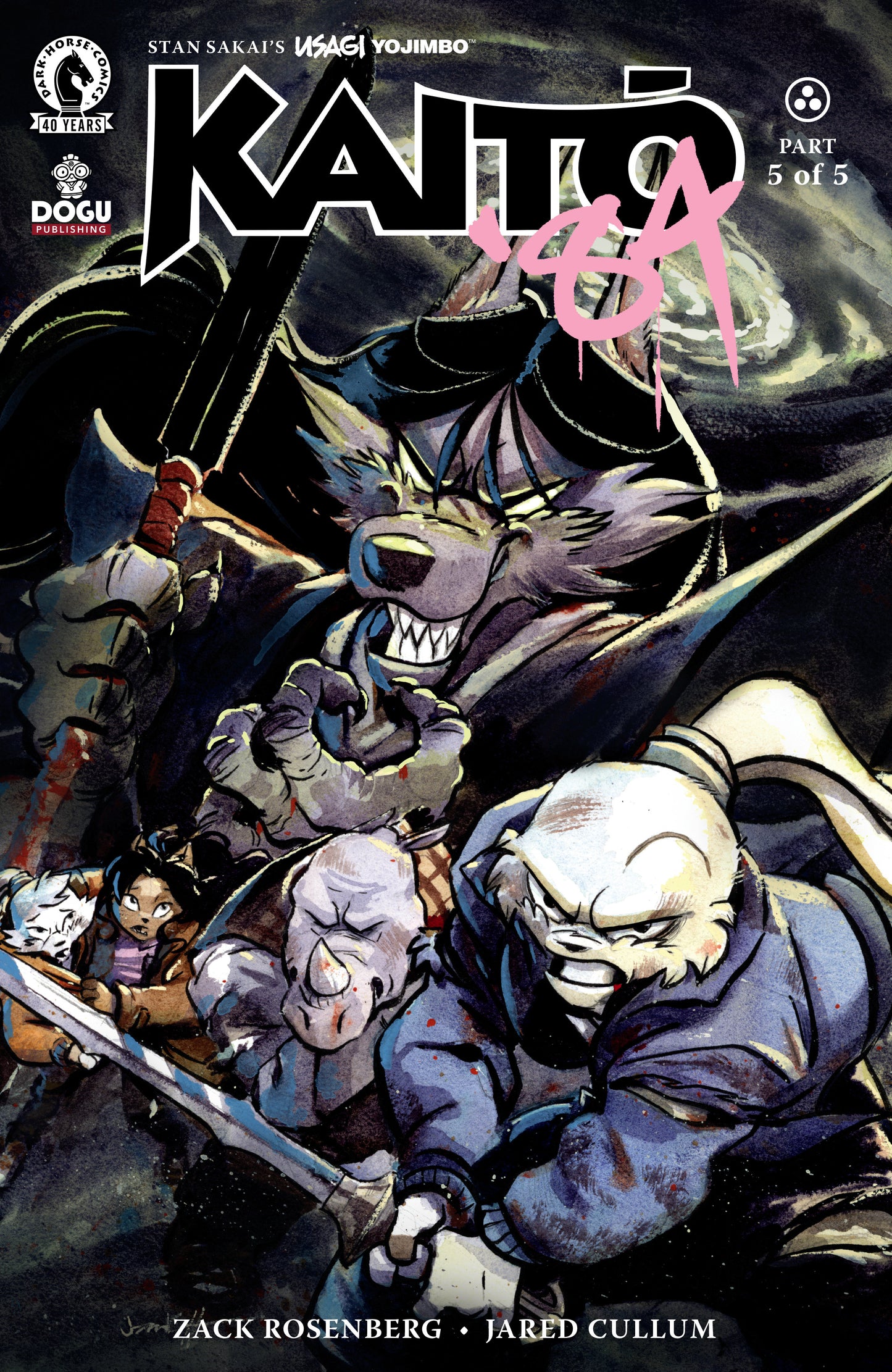 USAGI YOJIMBO: KAITO '84 #5 (COVER A) (JARED CULLUM) (Dark Horse 2026) Comic