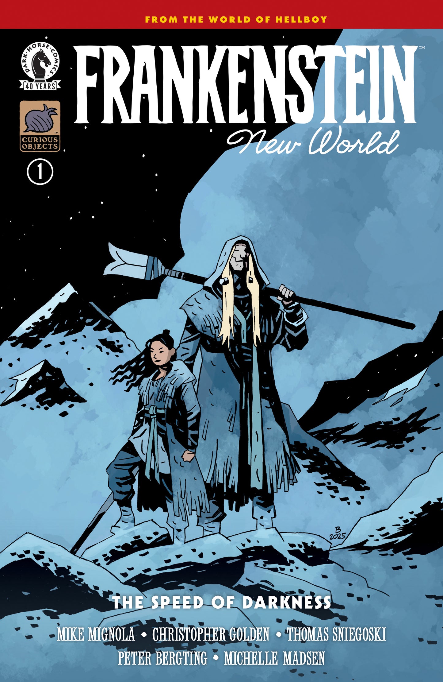 FRANKENSTEIN: NEW WORLD THE SPEED OF DARKNESS #1 (COVER A) (PETER BERGTING)
