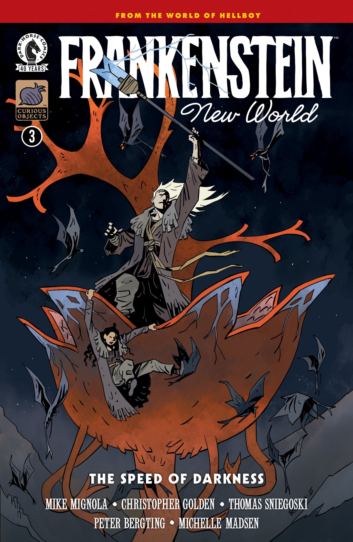 FRANKENSTEIN: NEW WORLD THE SPEED OF DARKNESS #3 (COVER A) (PETER BERGTING)