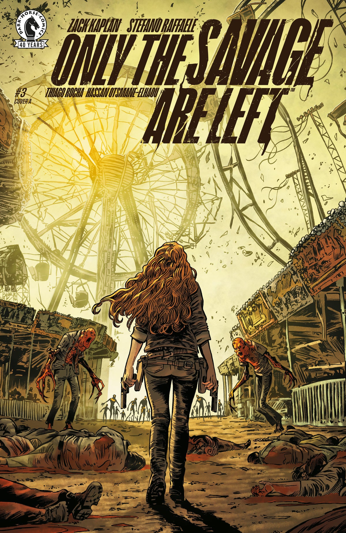 ONLY THE SAVAGE ARE LEFT #3 (COVER A) (STEFANO RAFFAELE) (Dark Horse 2026) Comic