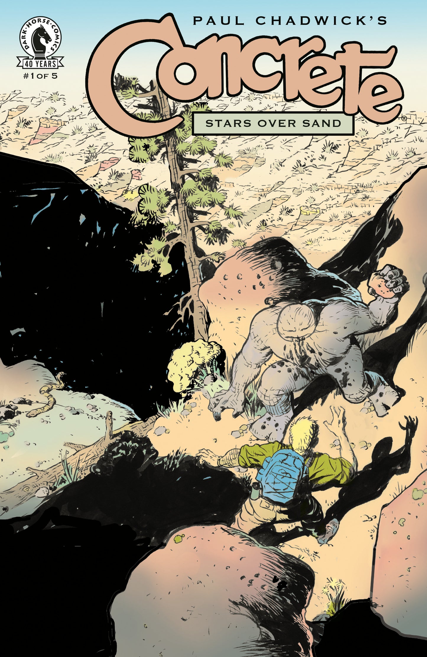 CONCRETE: STARS OVER SAND #1 (COVER B) (PAUL CHADWICK) (Dark Horse 2026) Comic