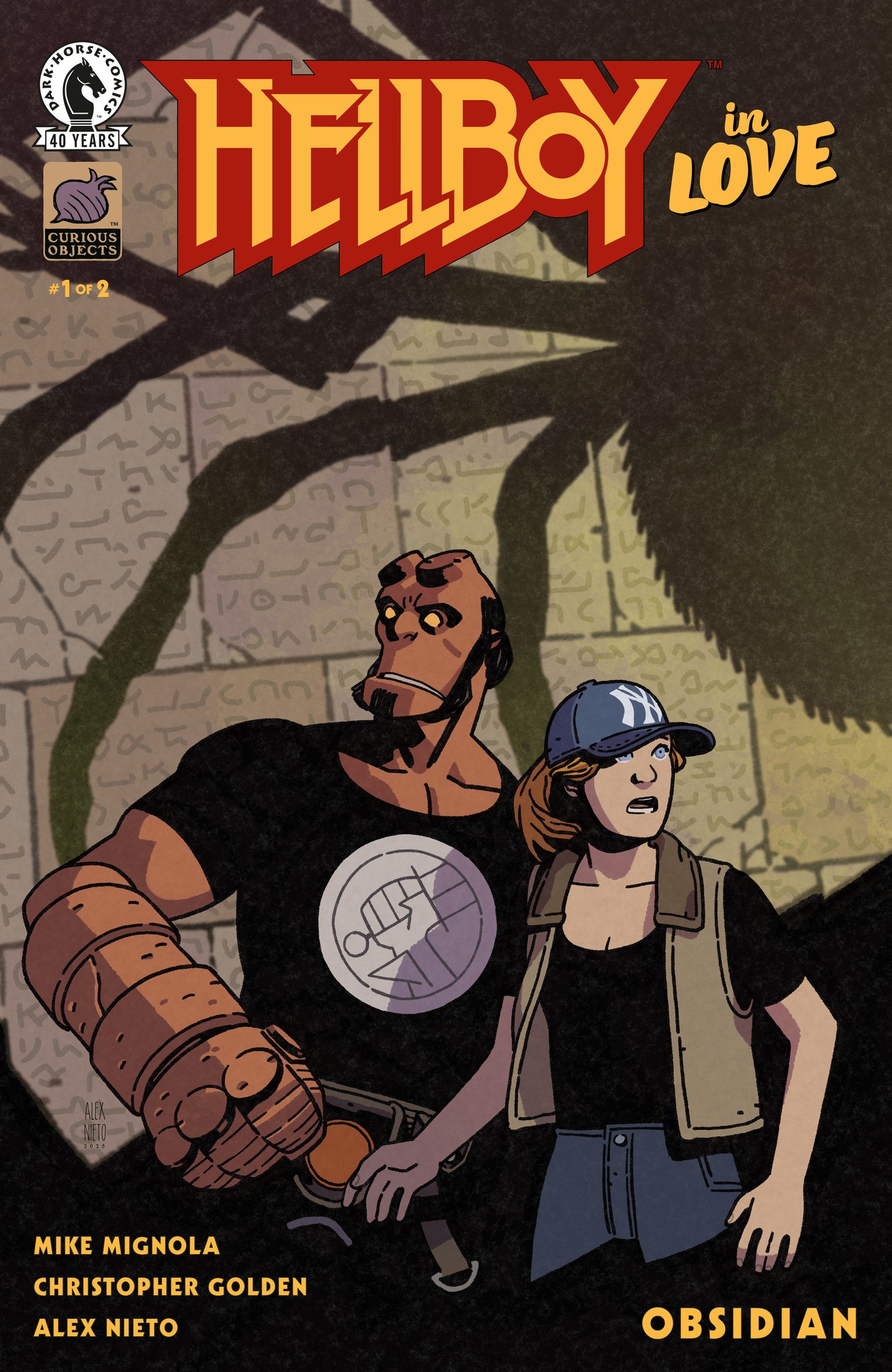 HELLBOY IN LOVE: OBSIDIAN #1 (COVER A) (ALEX NIETO) (Dark Horse 2026) Comic