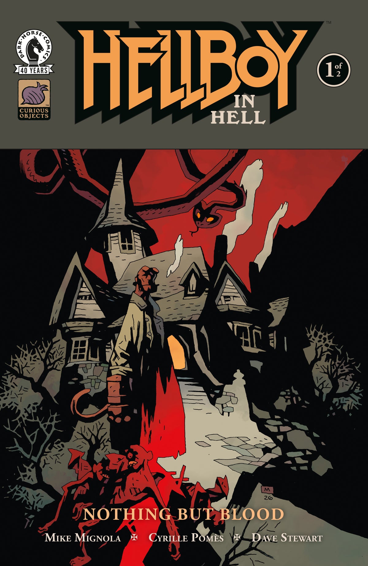 HELLBOY IN HELL: NOTHING BUT BLOOD #1 (COVER B) (MIKE MIGNOLA) (2026) Comic