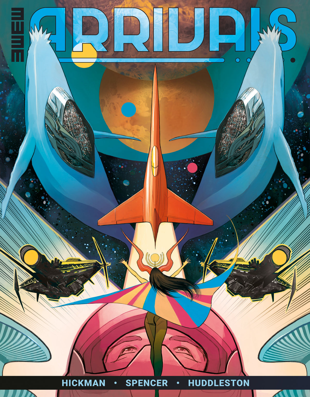 ARRIVALS #1 (COVER A) (3 W3 M) (MIKE HUDDLESTON) (Dark Horse 2026) Comic