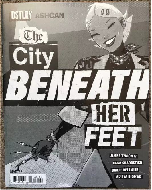 YOU WONT FEEL A THING / CITY BENEATH HER FEET FLIPBOOK ASHCAN PREVIEW (DSTLRY)