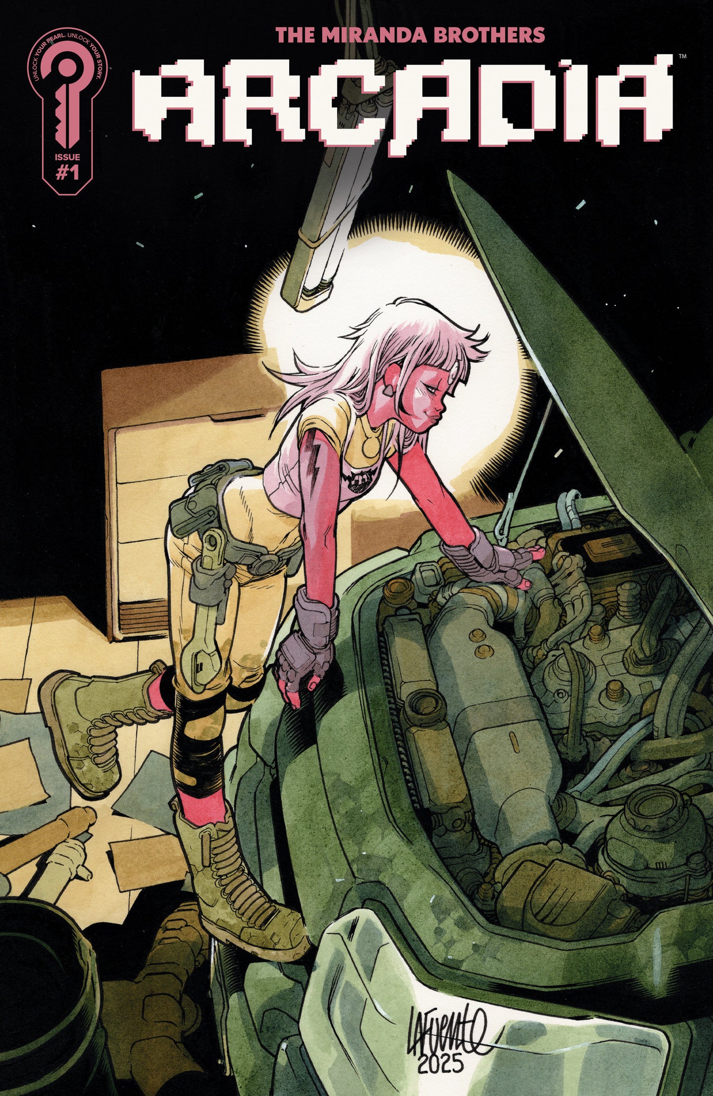 ARCADIA #1 COVER C DAVID LAFUENTE 1:5