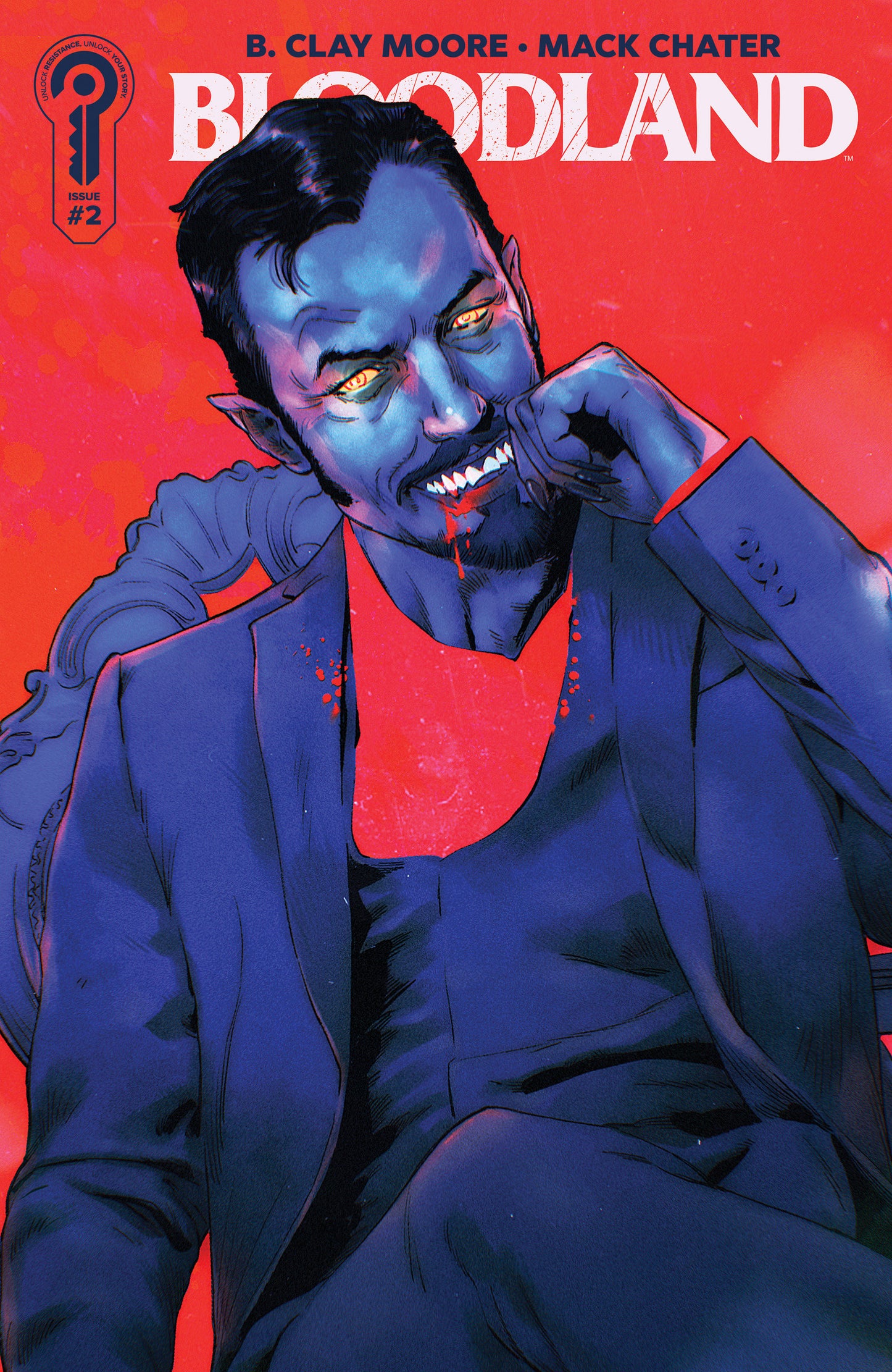 BLOODLAND #2 COVER A MACK CHATER (Ignition Press 2026) 1st Print Comic