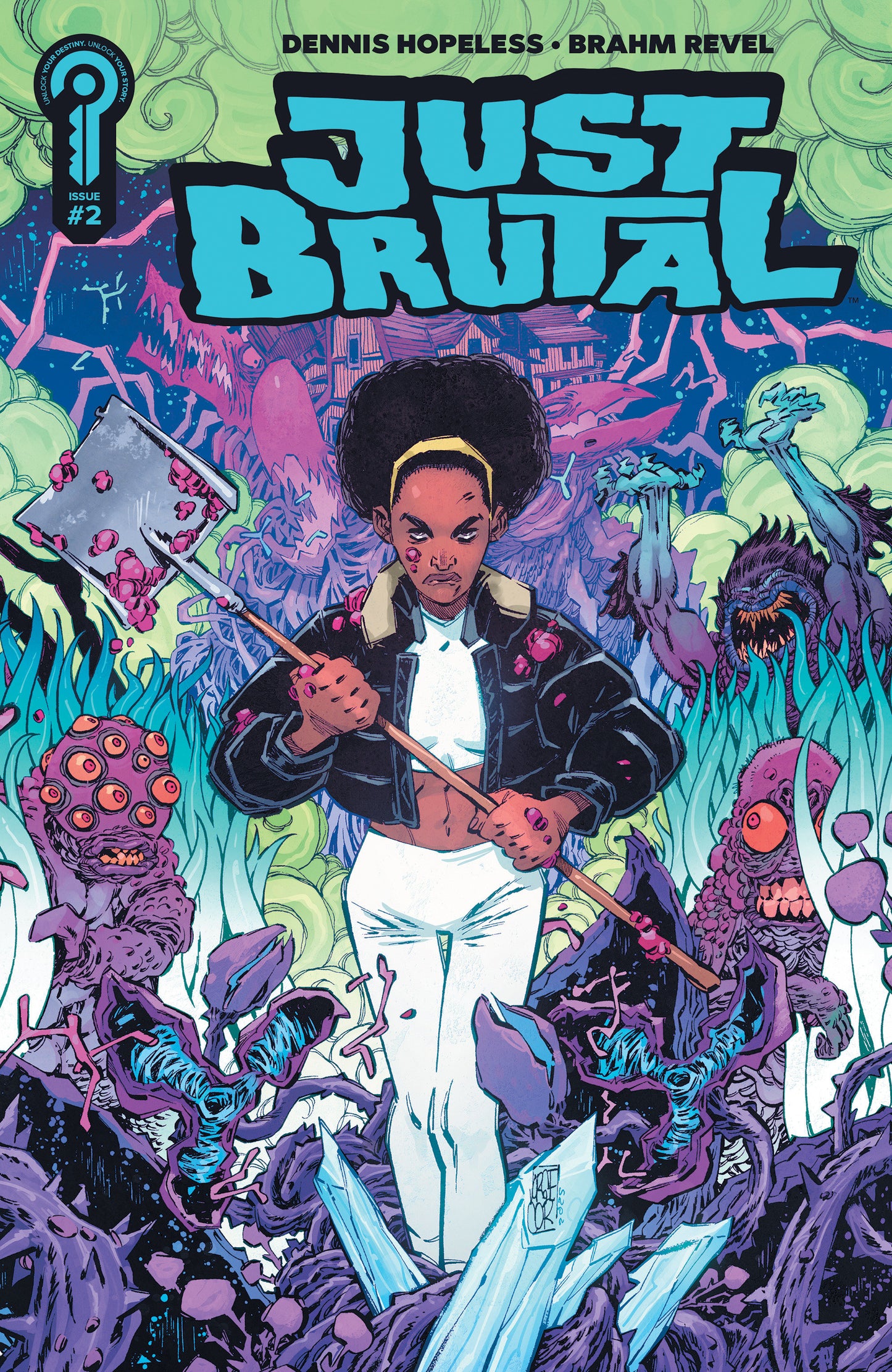 JUST BRUTAL #2 COVER B JORGE CORONA (Ignition Press 2026) 1st Print Comic
