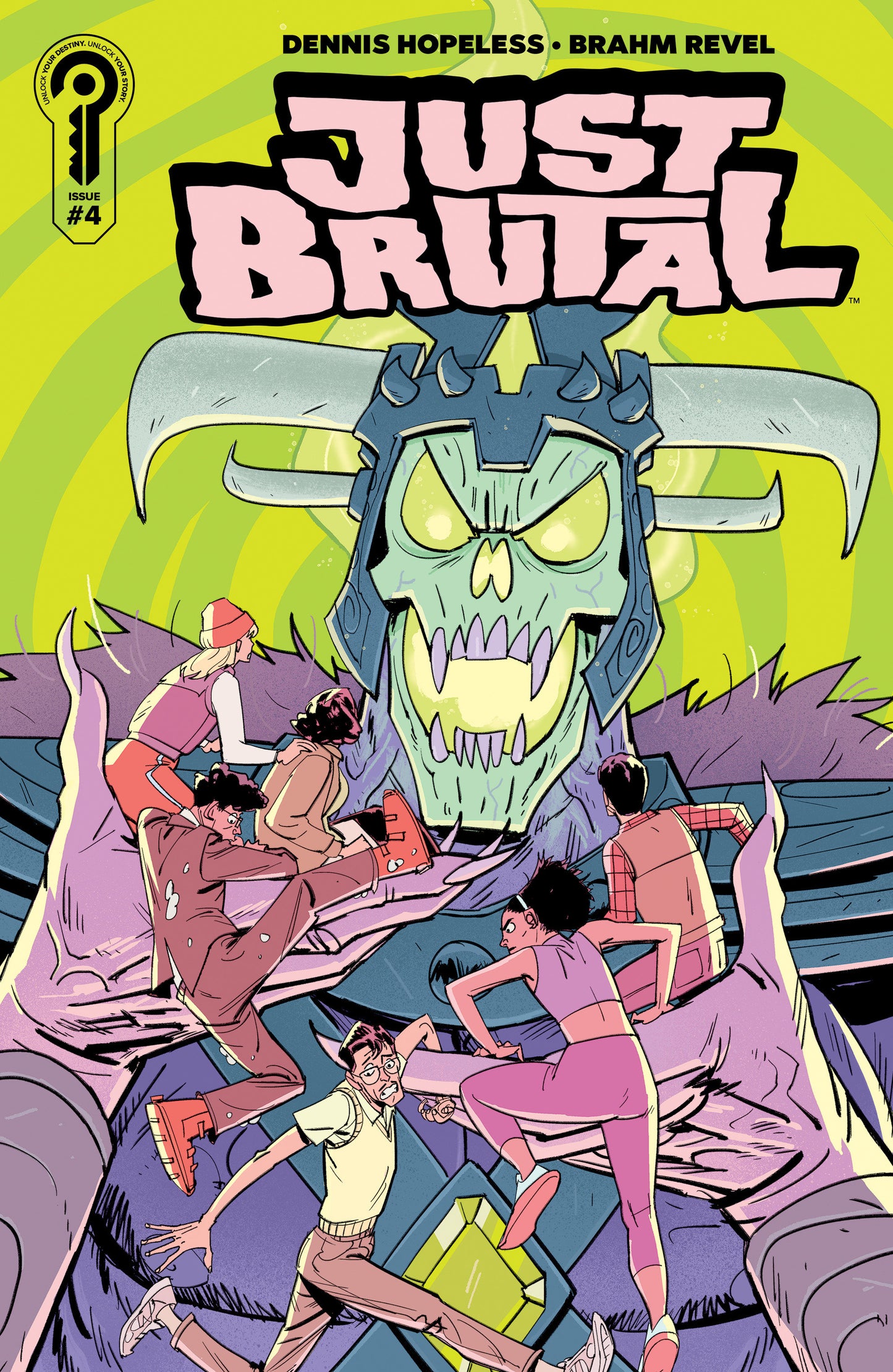JUST BRUTAL #4 COVER A BRAHM REVEL (Ignition Press 2026) 1st Print Comic