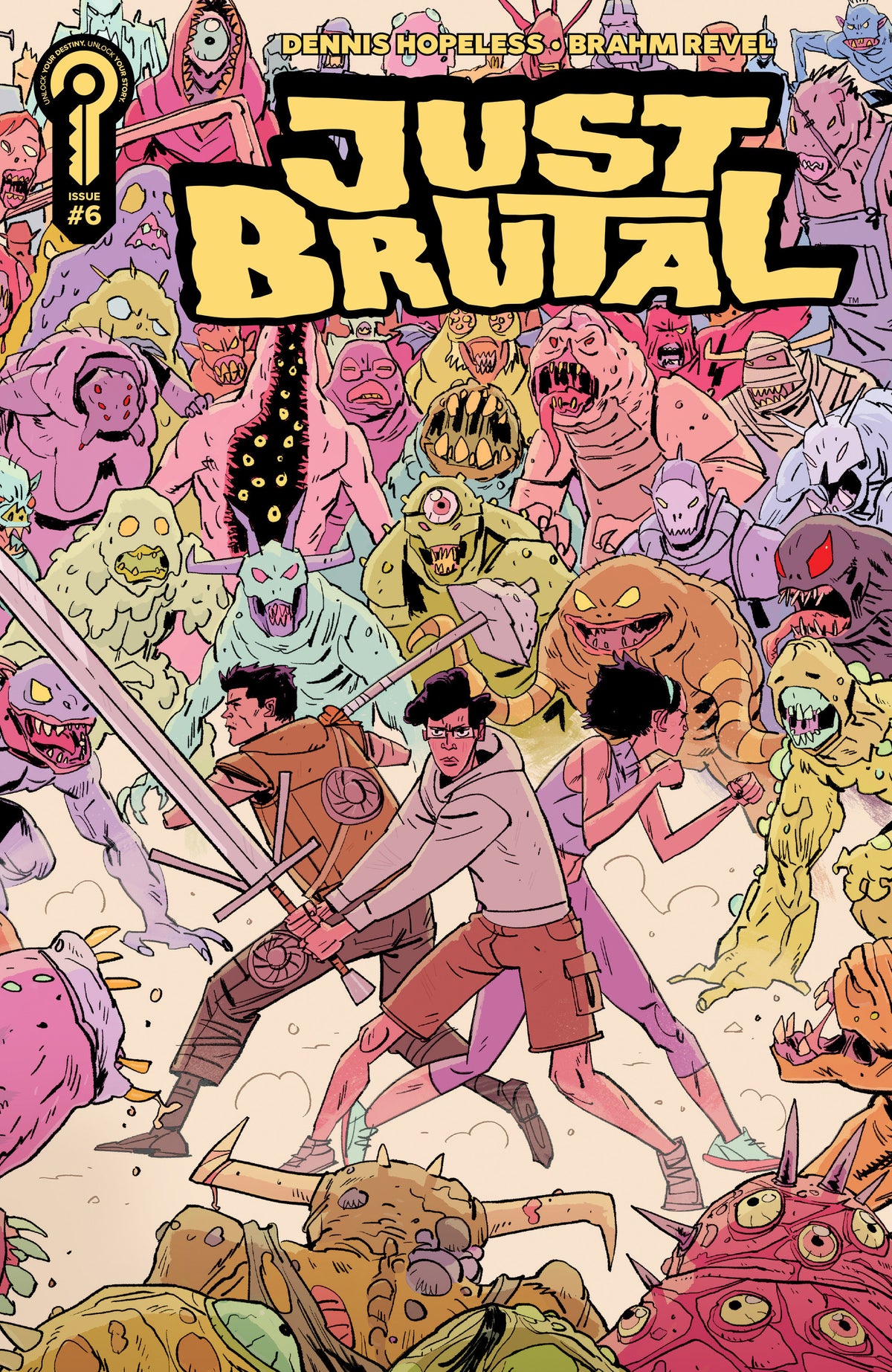 JUST BRUTAL #6 COVER A BRAHM REVEL (Ignition Press 2026) 1st Print Comic
