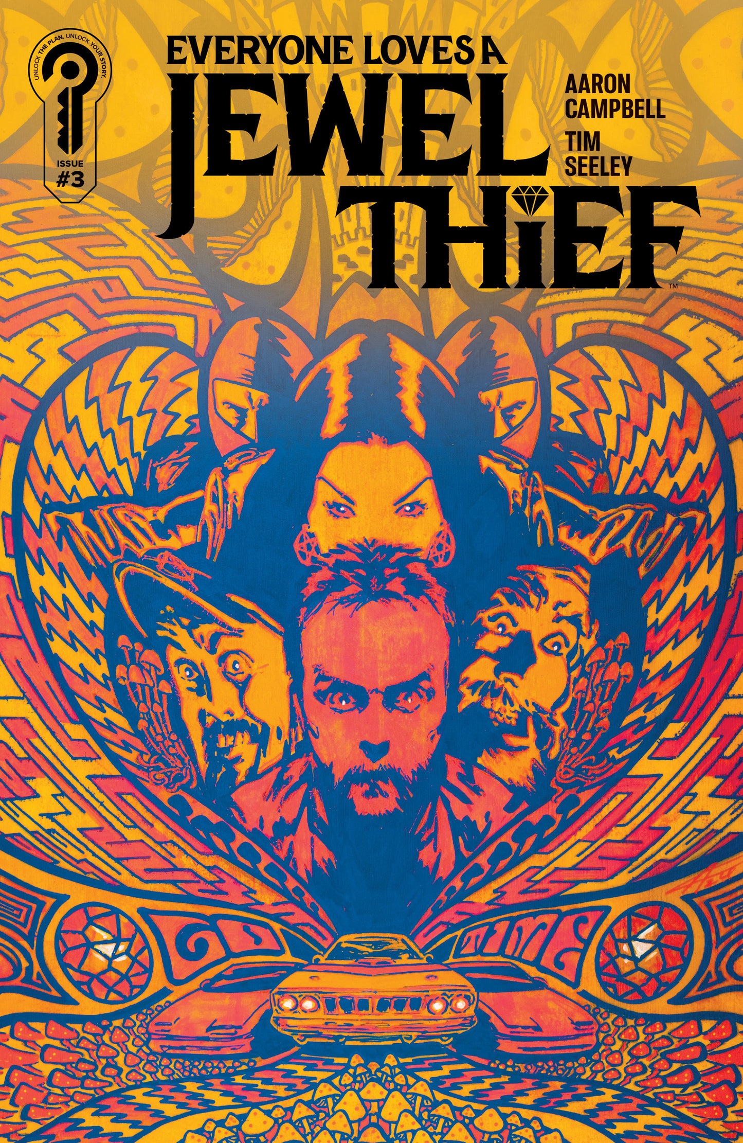 EVERYONE LOVES A JEWEL THIEF #3 COVER A AARON CAMPBELL (Ignition 2026) Comic