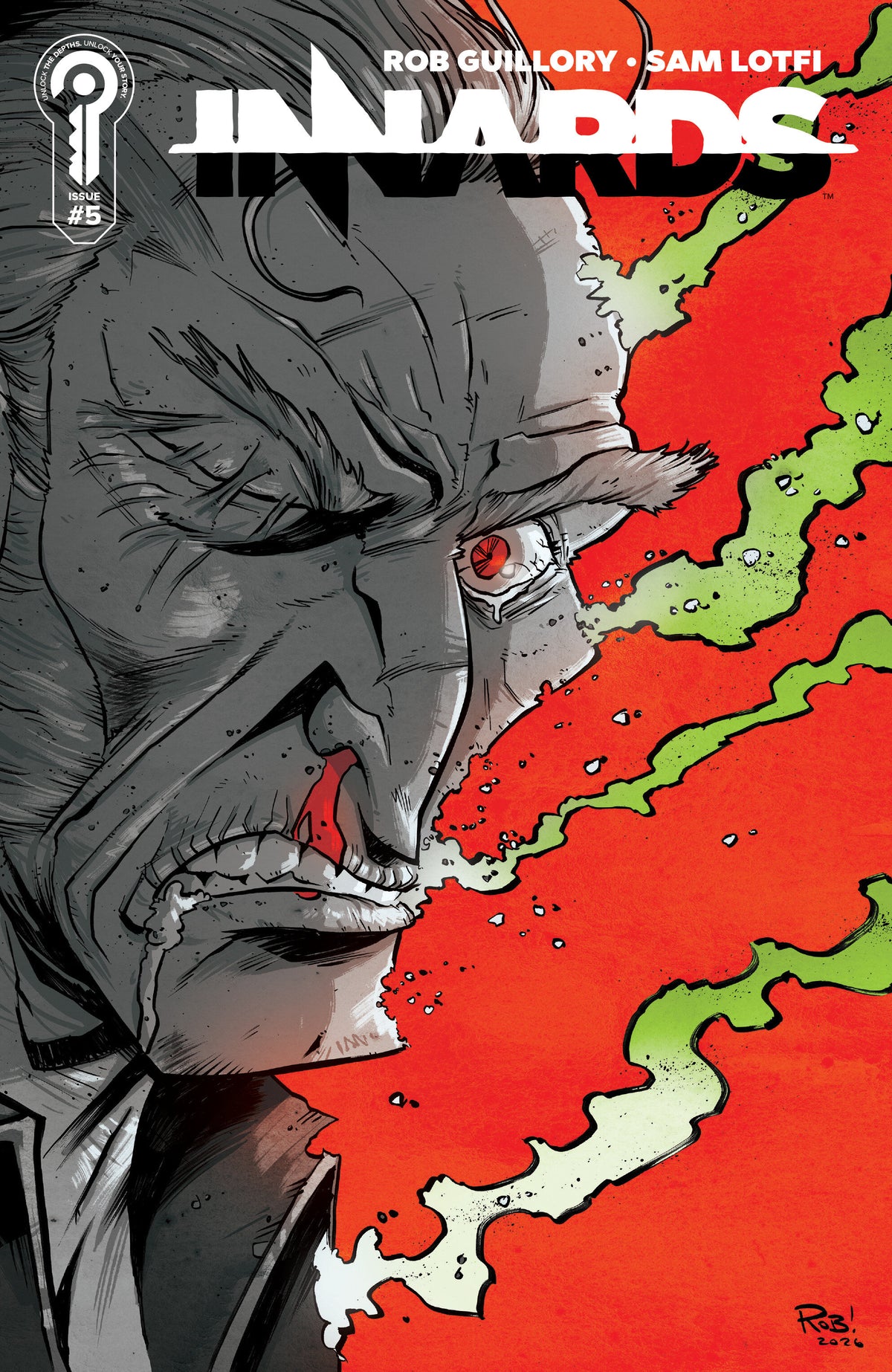 INNARDS #5 COVER B ROB GUILLORY (Ignition Press 2026) 1st Print Comic
