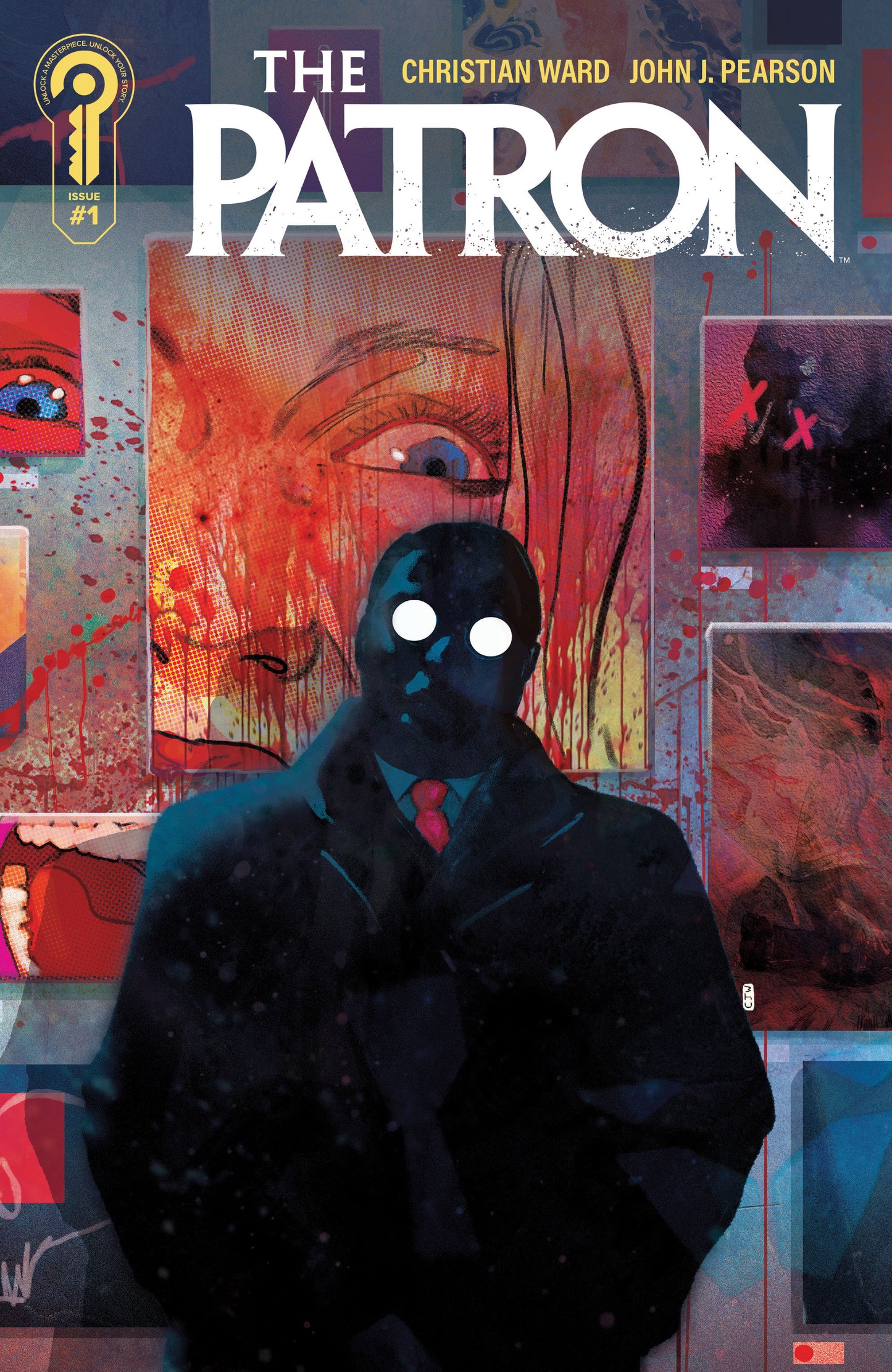 THE PATRON #1 COVER A CHRISTIAN WARD (Ignition Press 2026) 1st Print Comic