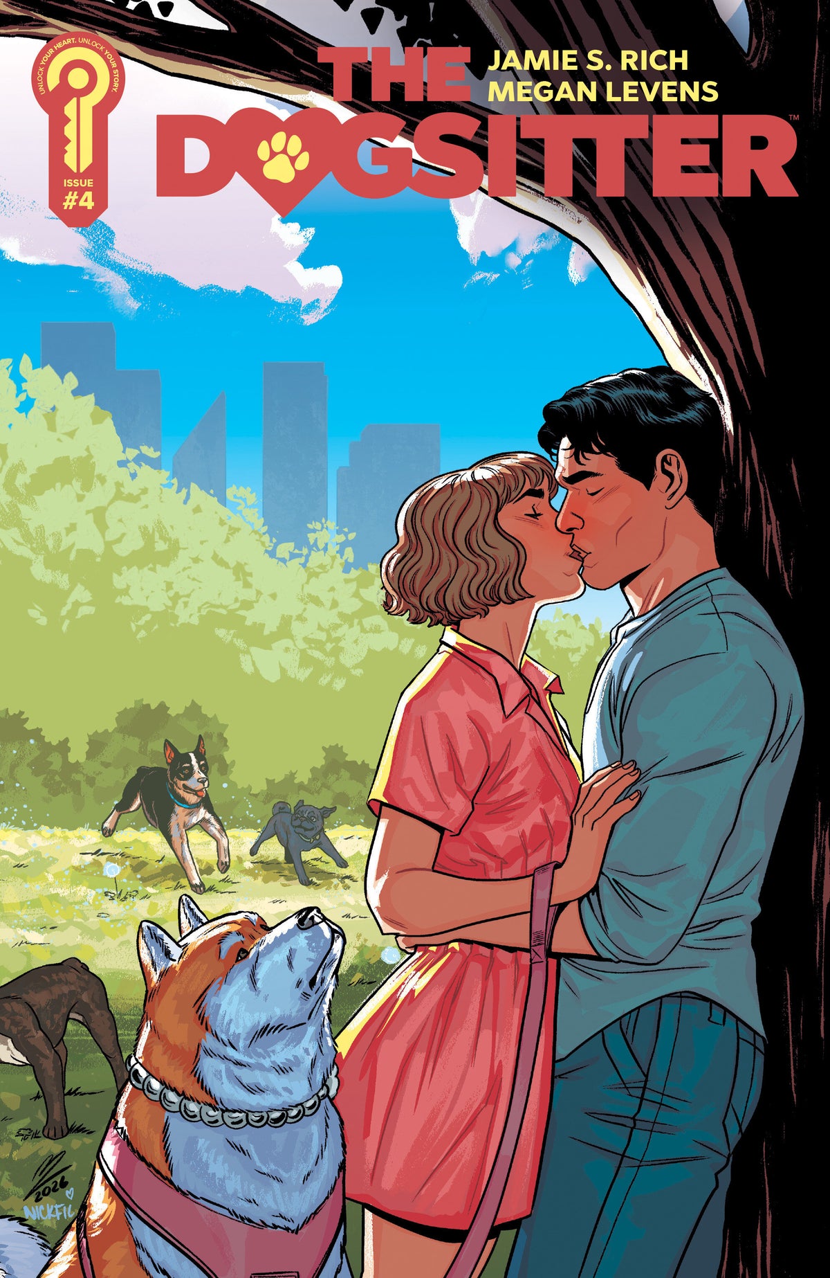 THE DOGSITTER #4 COVER A MEGAN LEVENS (Ignition Press 2026) 1st Print Comic