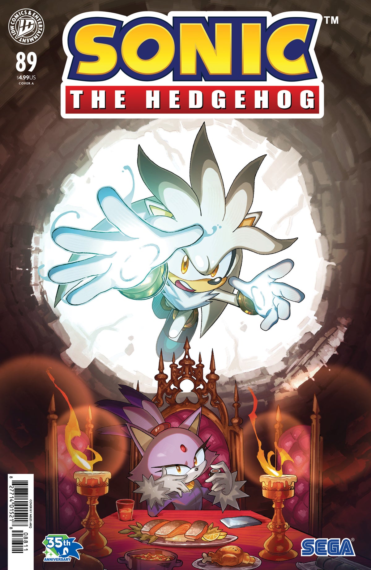 SONIC THE HEDGEHOG #89 COVER A (ARQ) (IDW Publishing 2026) 1st Print Comic