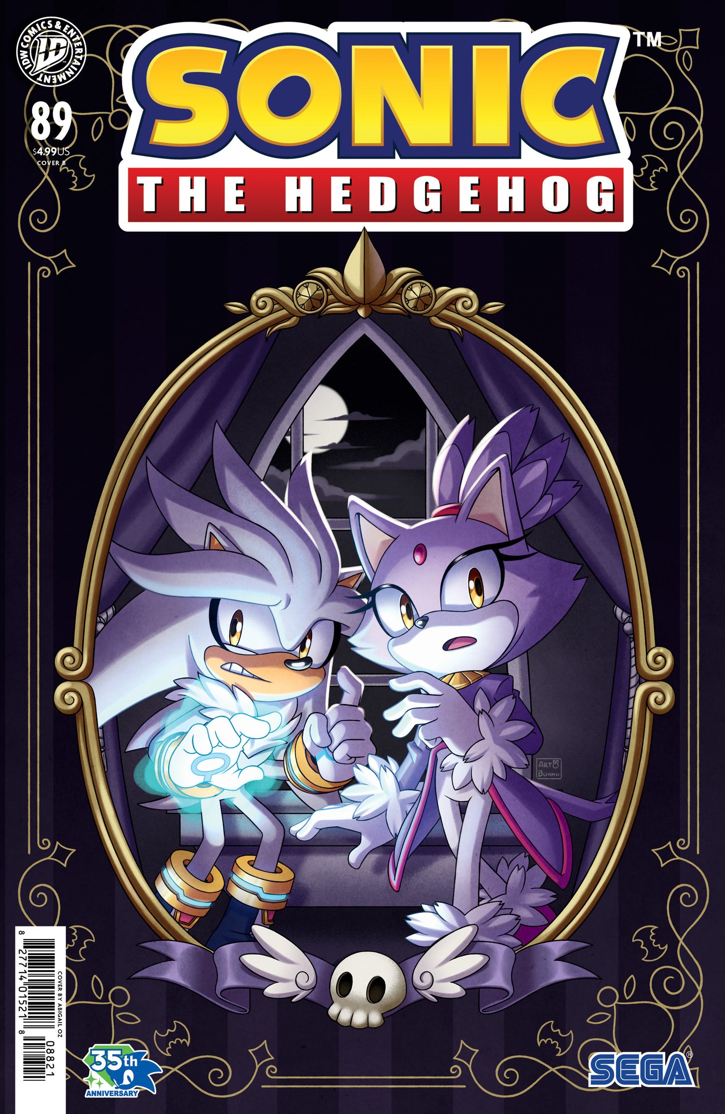 SONIC THE HEDGEHOG #89 VARIANT B (OZ) (IDW Publishing 2026) 1st Print Comic