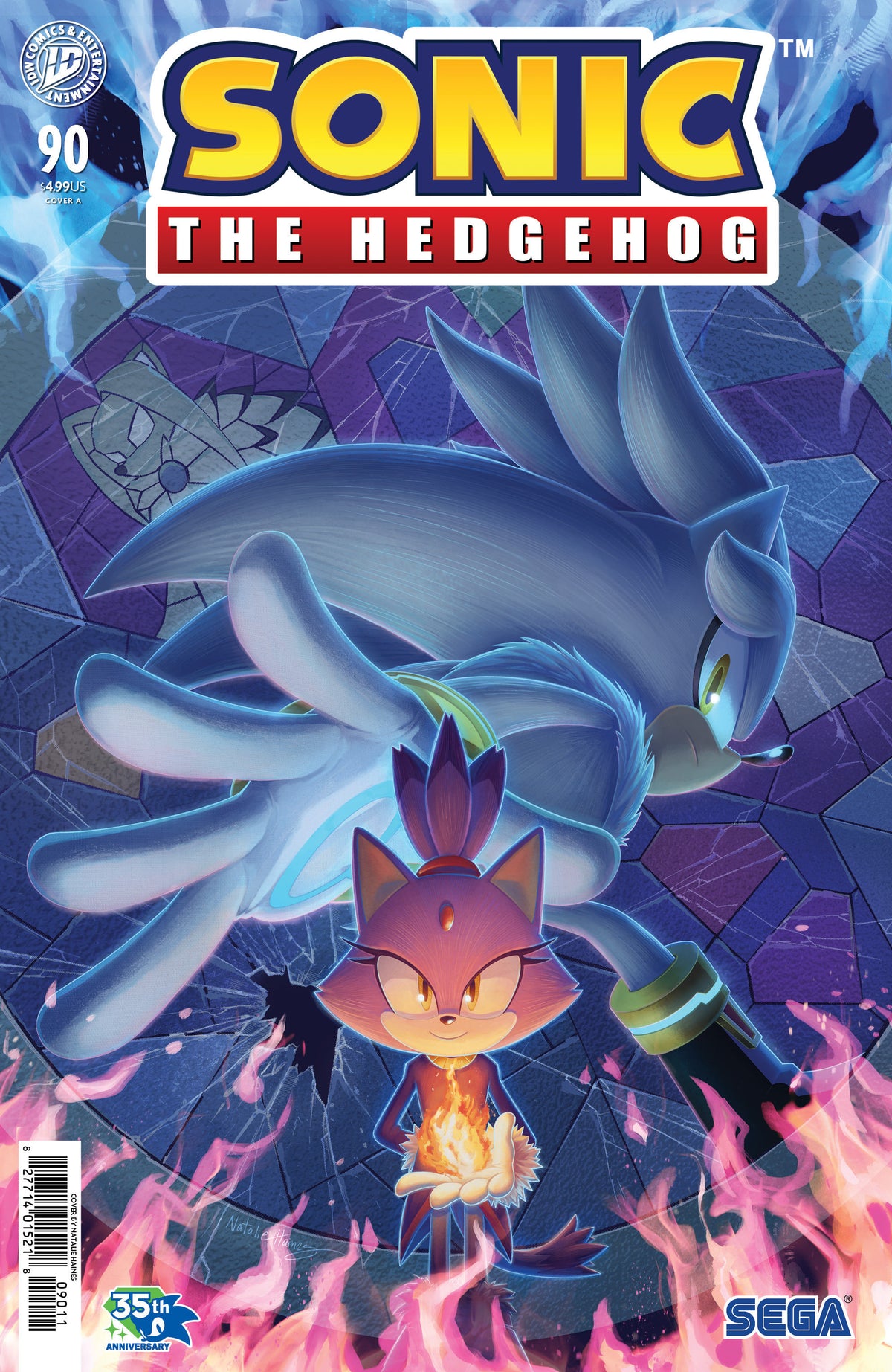 SONIC THE HEDGEHOG #90 COVER A (HAINES) (IDW Publishing 2026) 1st Print Comic