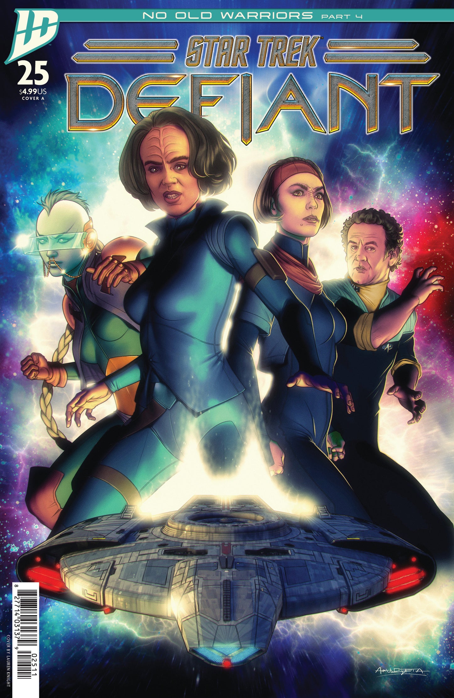 STAR TREK: DEFIANT #25 COVER A (UNZUETA)