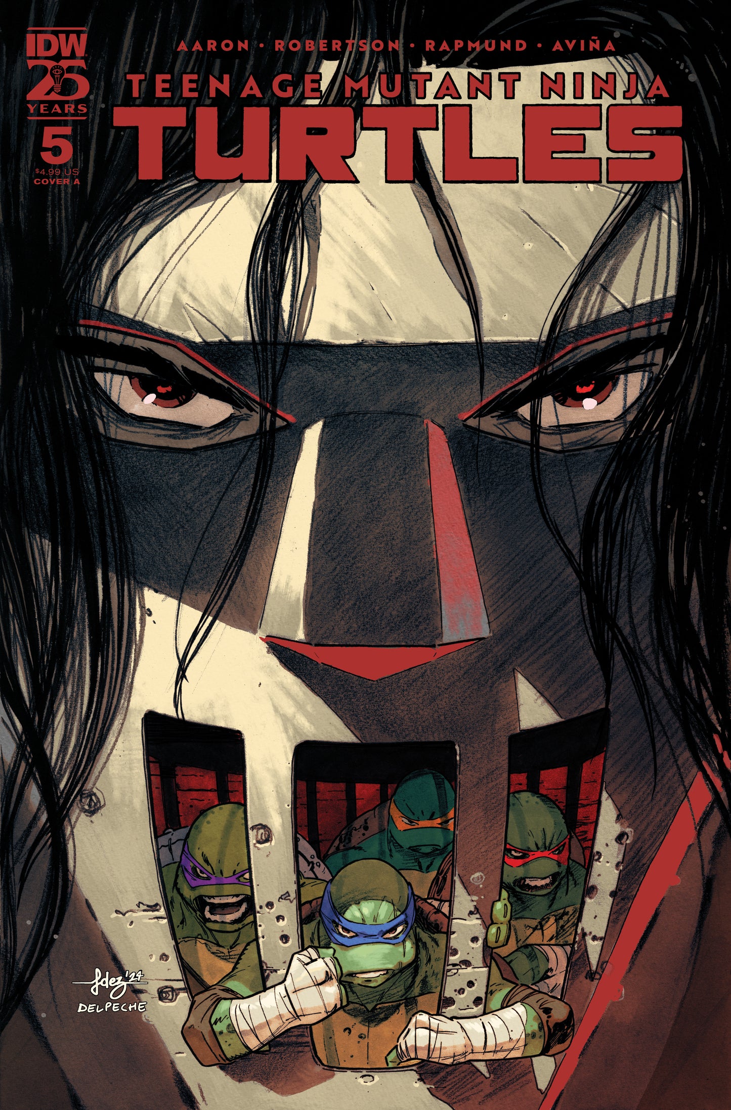 TEENAGE MUTANT NINJA TURTLES (2024) #5 COVER A (FERNANDEZ)